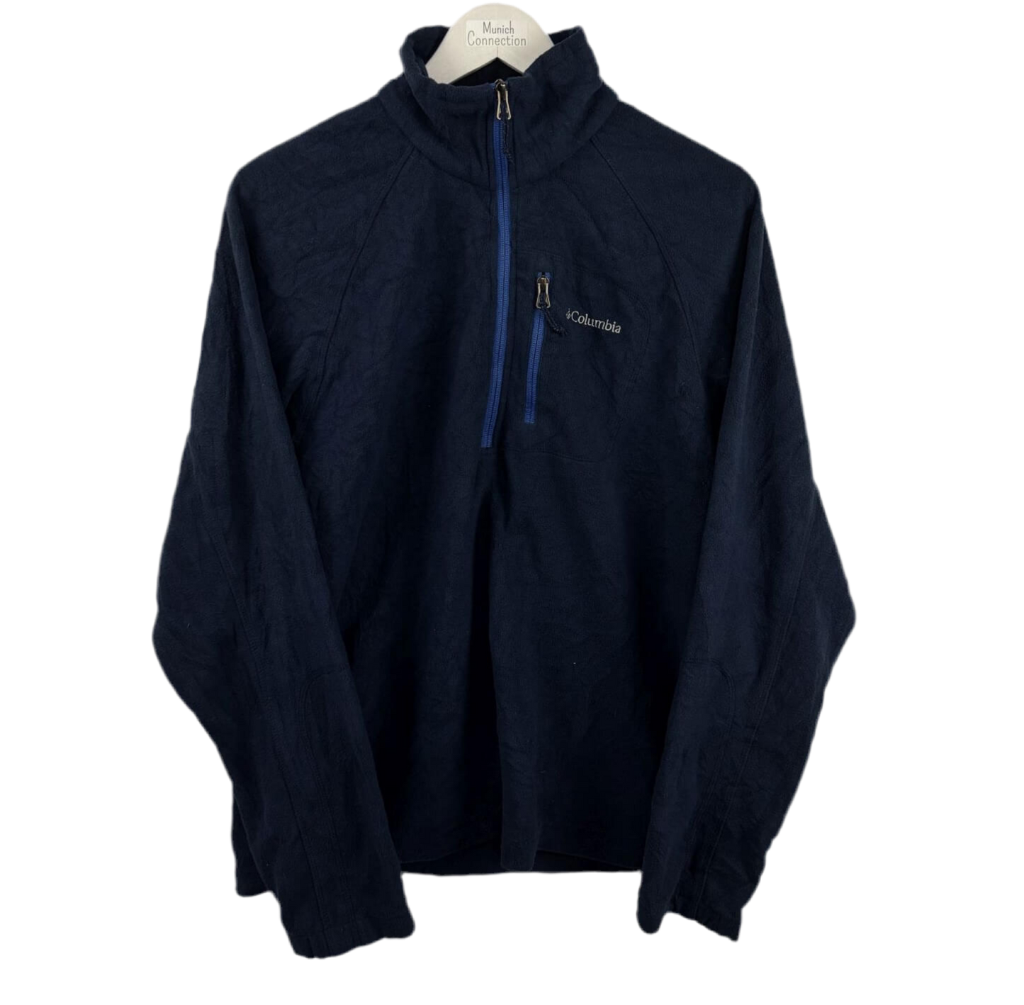 Columbia 1/4 Zip Fleece Blau (M)