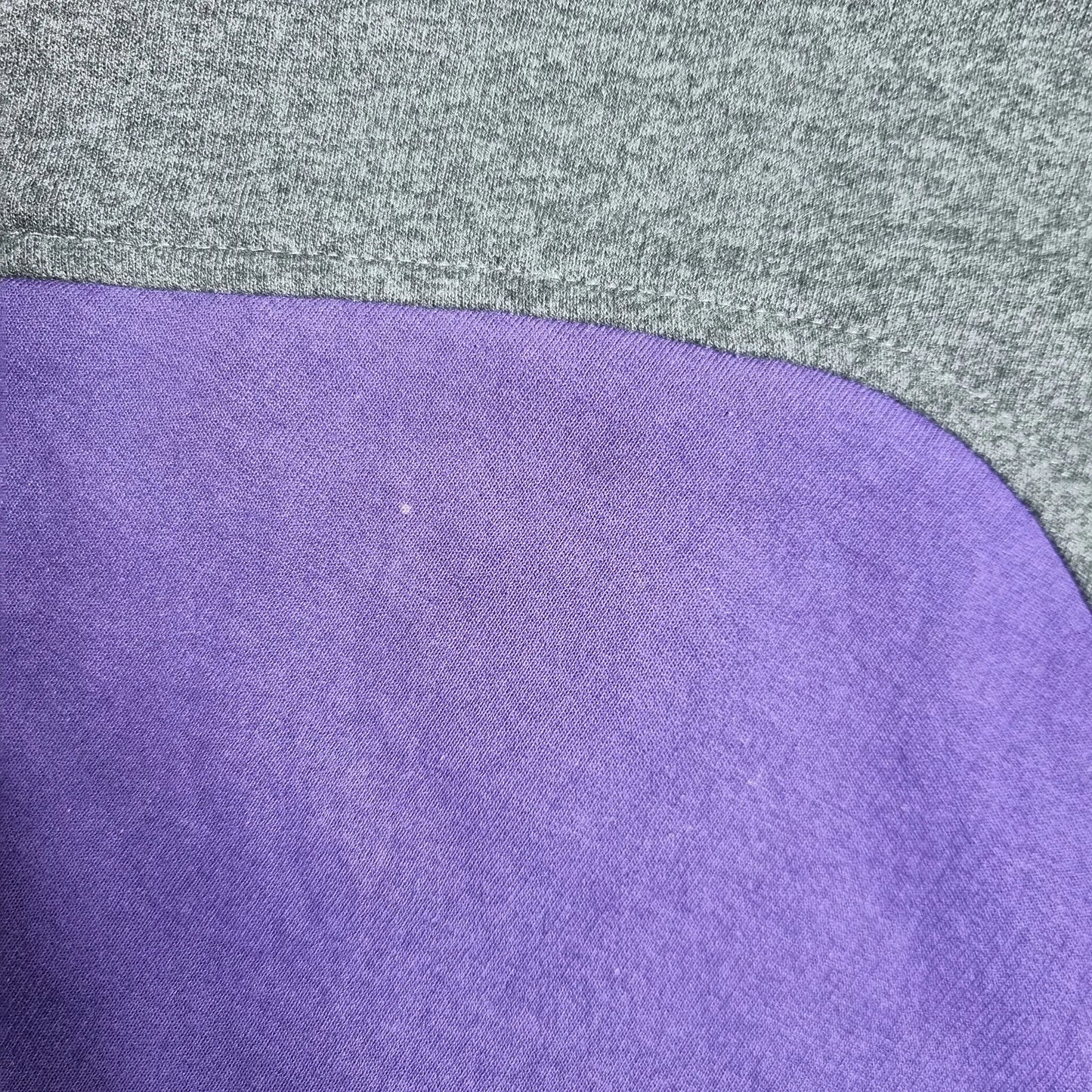 90s Nike USA Made Colorblock Sweatshirt Purple Grey (L)