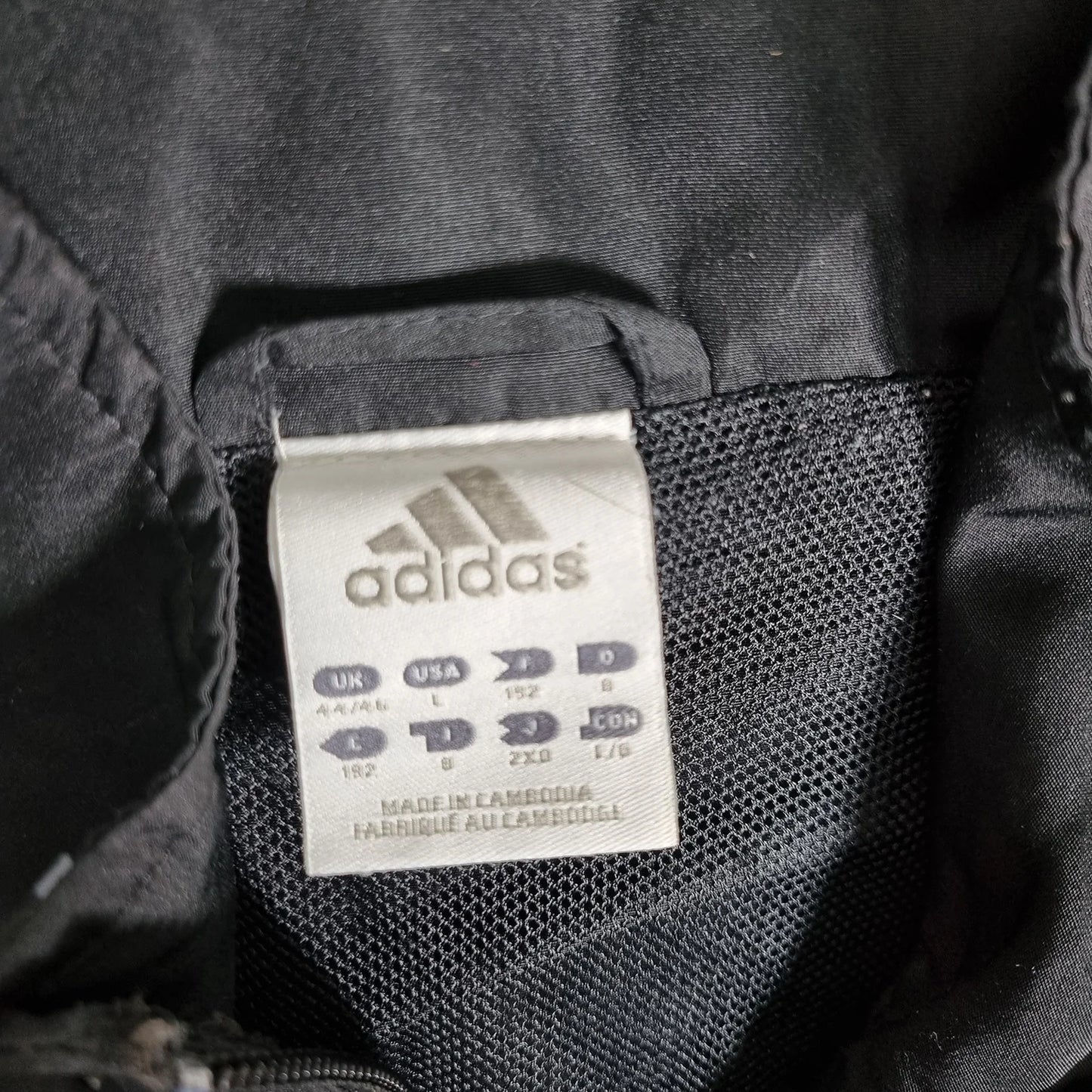 Adidas 3-Stripes Black Grey Track Jacket – Vintage 2000s Sportswear