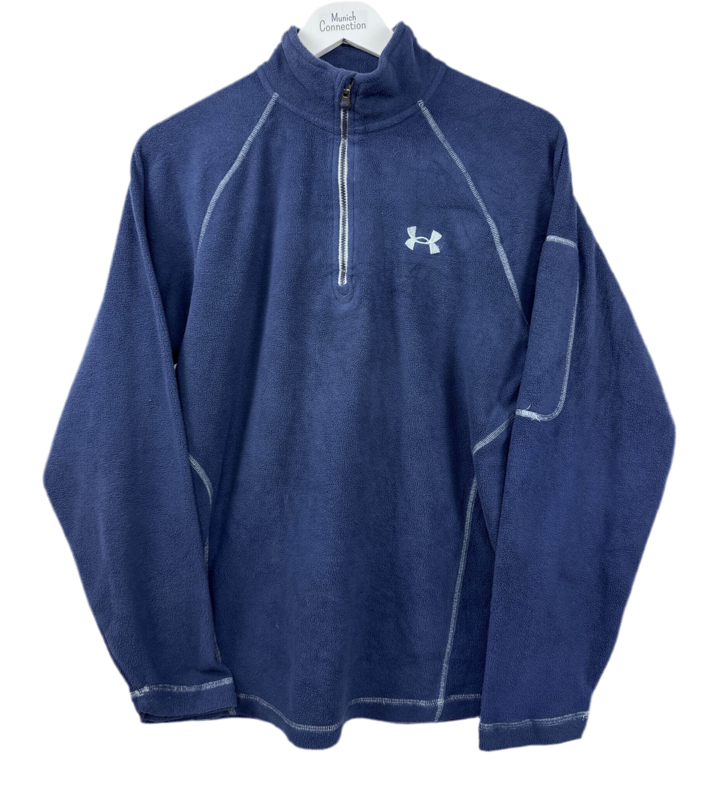 Under Armour 1/4 Zip Fleece Blau (S)