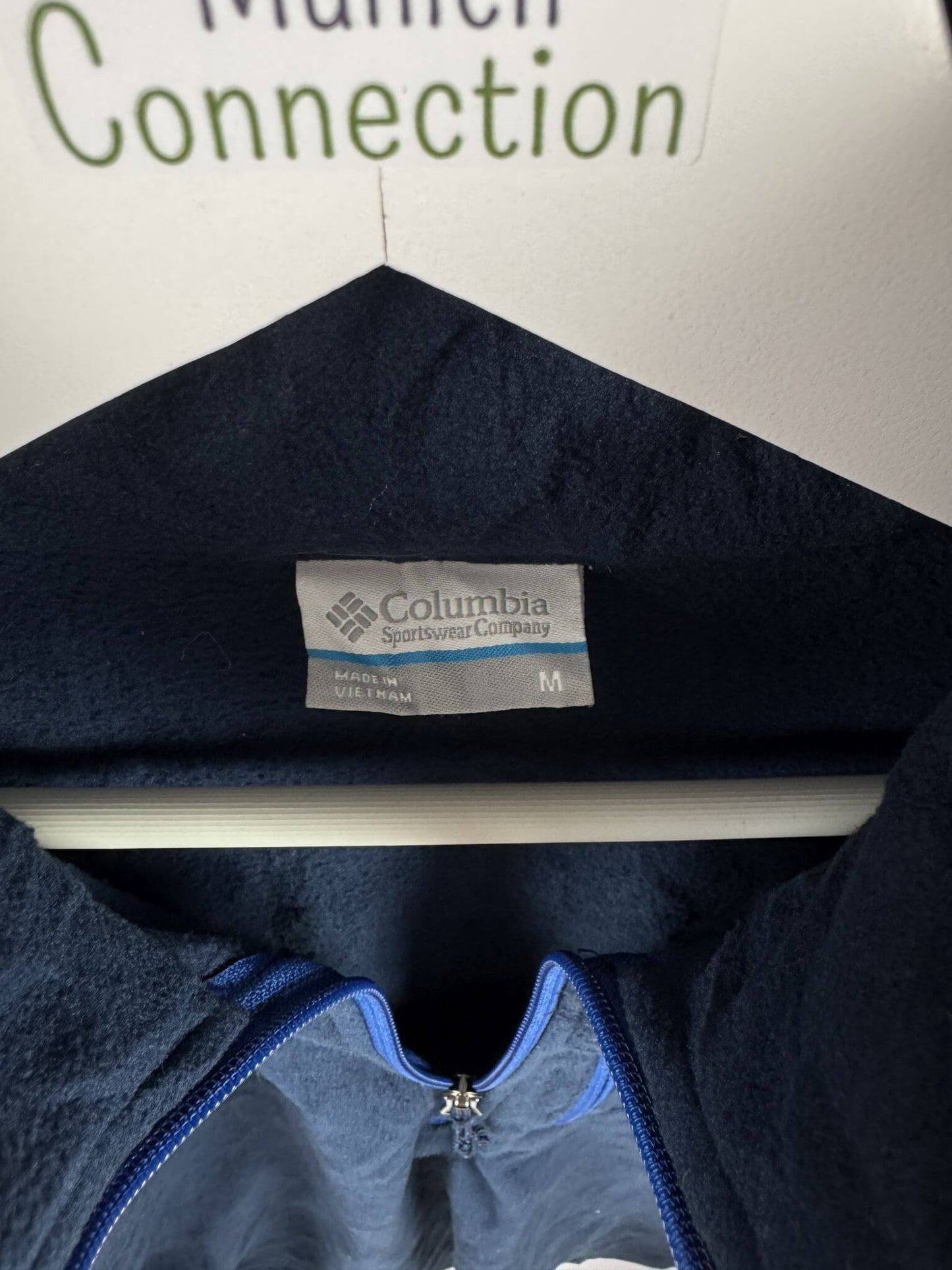 Columbia 1/4 Zip Fleece Blau (M)