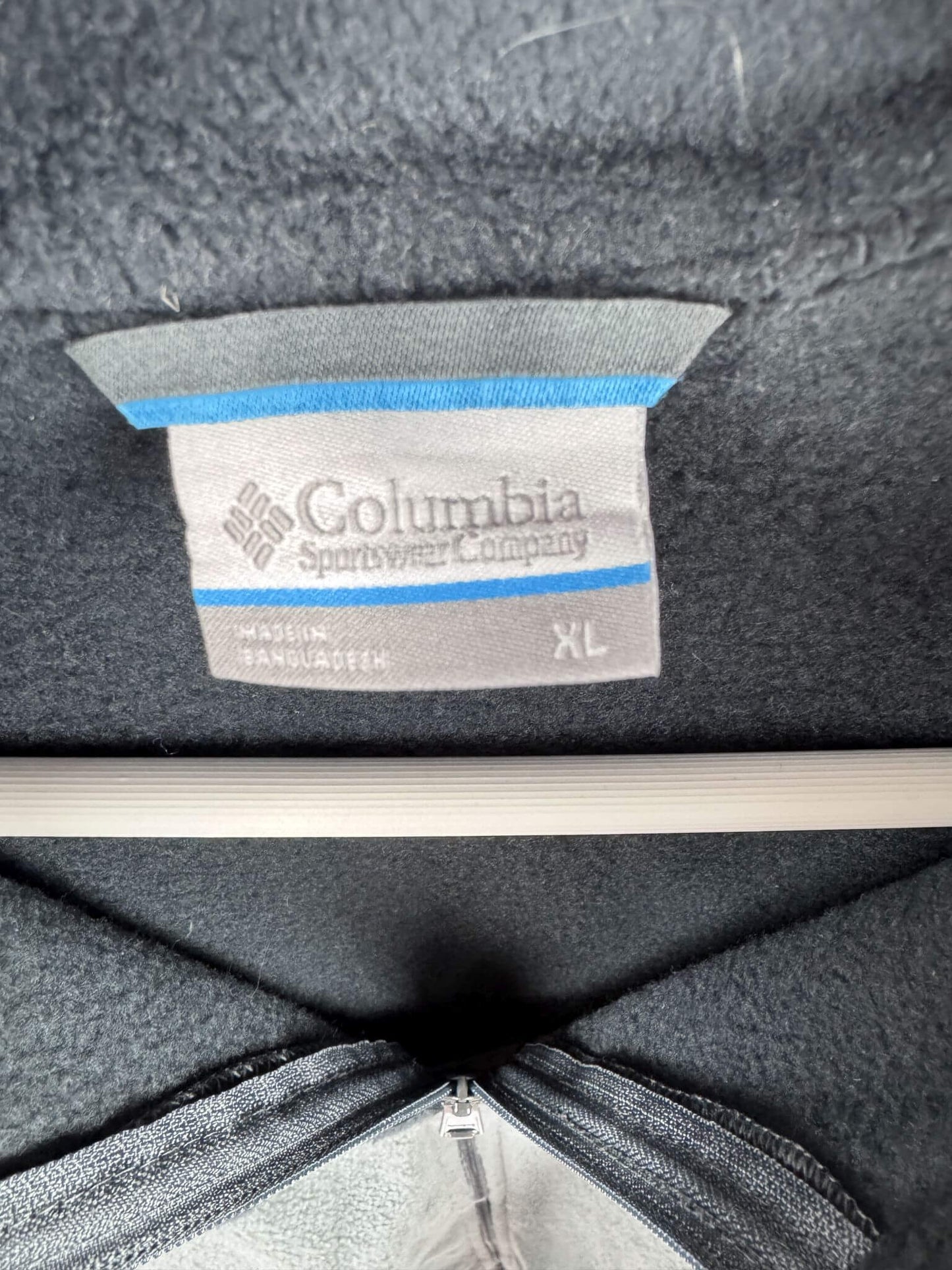 Columbia Zip Jacke Fleece Grau (XL)