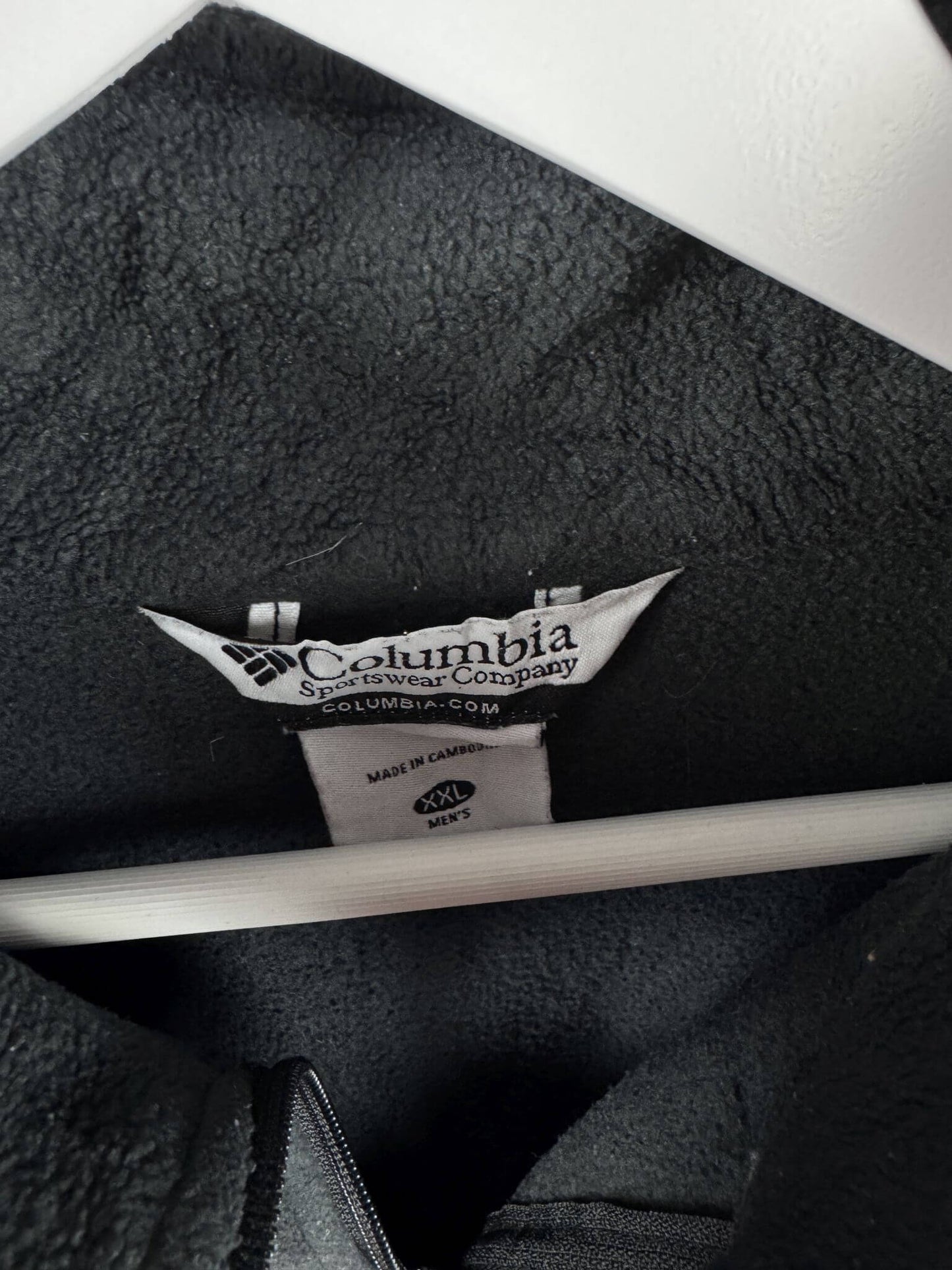 Columbia 1/4 Zip Fleece Schwarz (2XL)