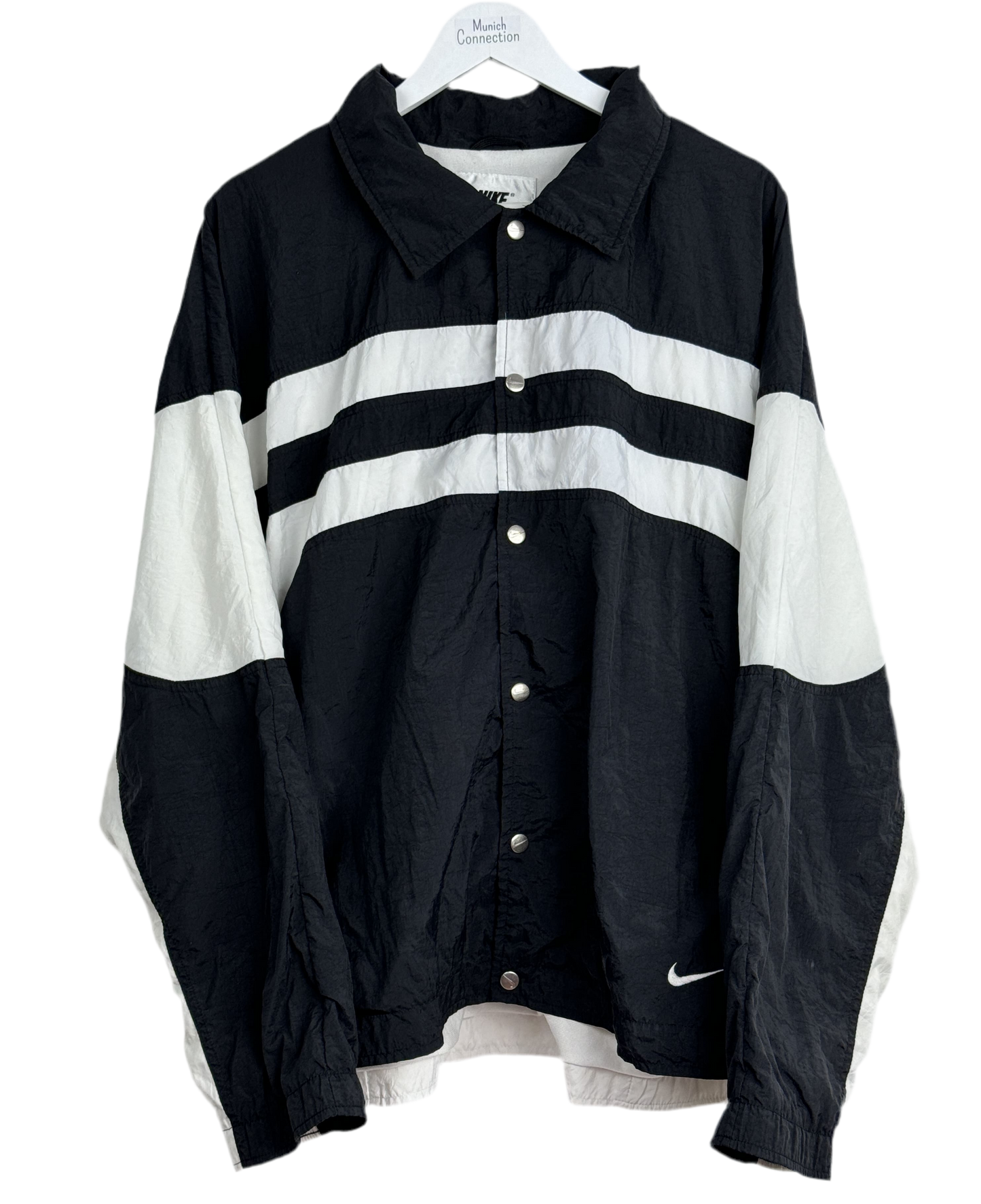 Nike Jacke Schwarz Weiß (XL)
