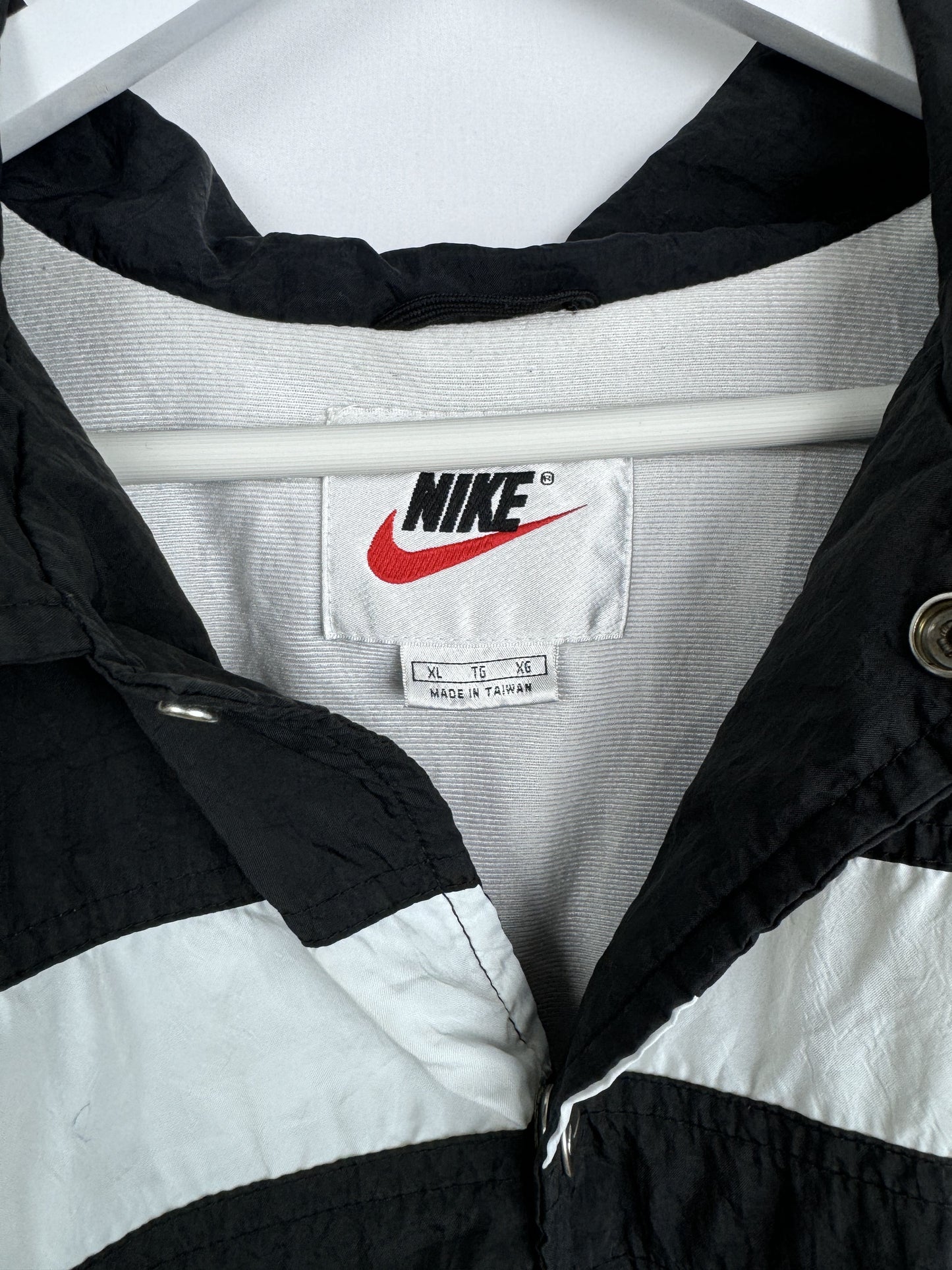 Nike Jacke Schwarz Weiß (XL)