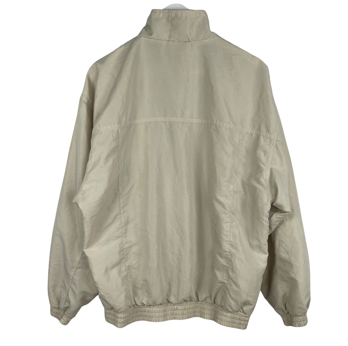 2000s Adidas Windbreaker Beige/Grün (M)