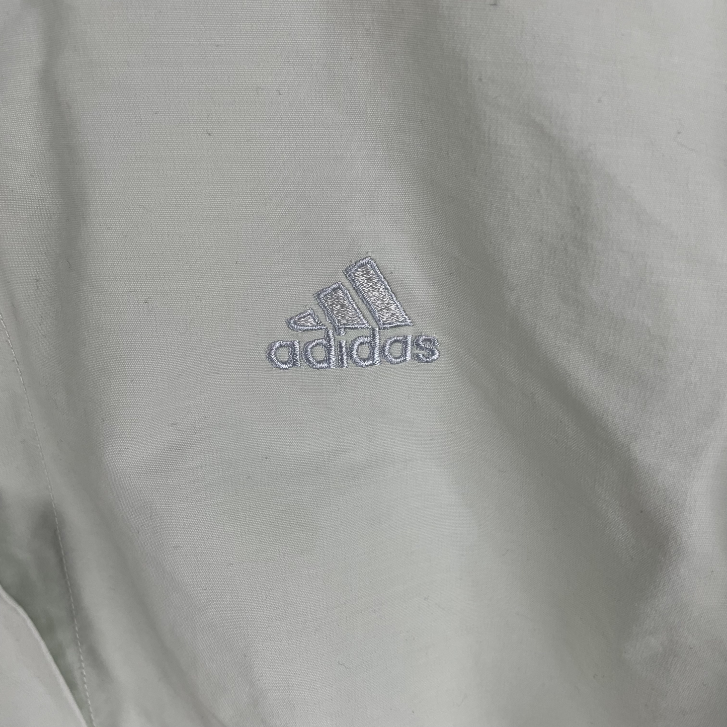 2000s Adidas Kapuzenjacke Mintgrün (L)