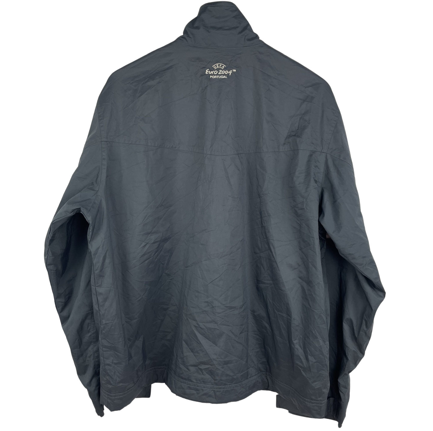 Adidas Euro 2004 Portugal Windbreaker Dunkelgrau (L)