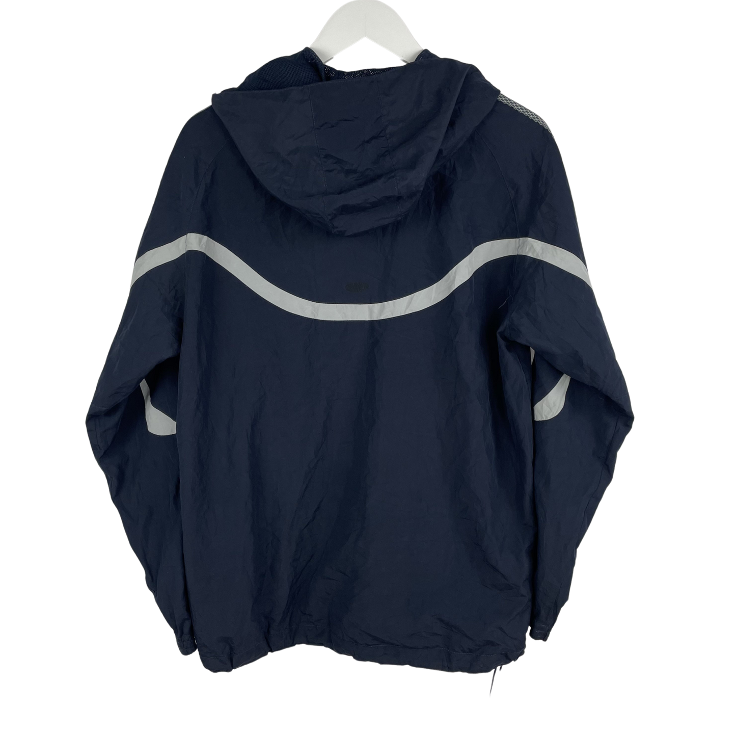 Adidas Half-Zip Windbreaker Navy/Silber (XL)