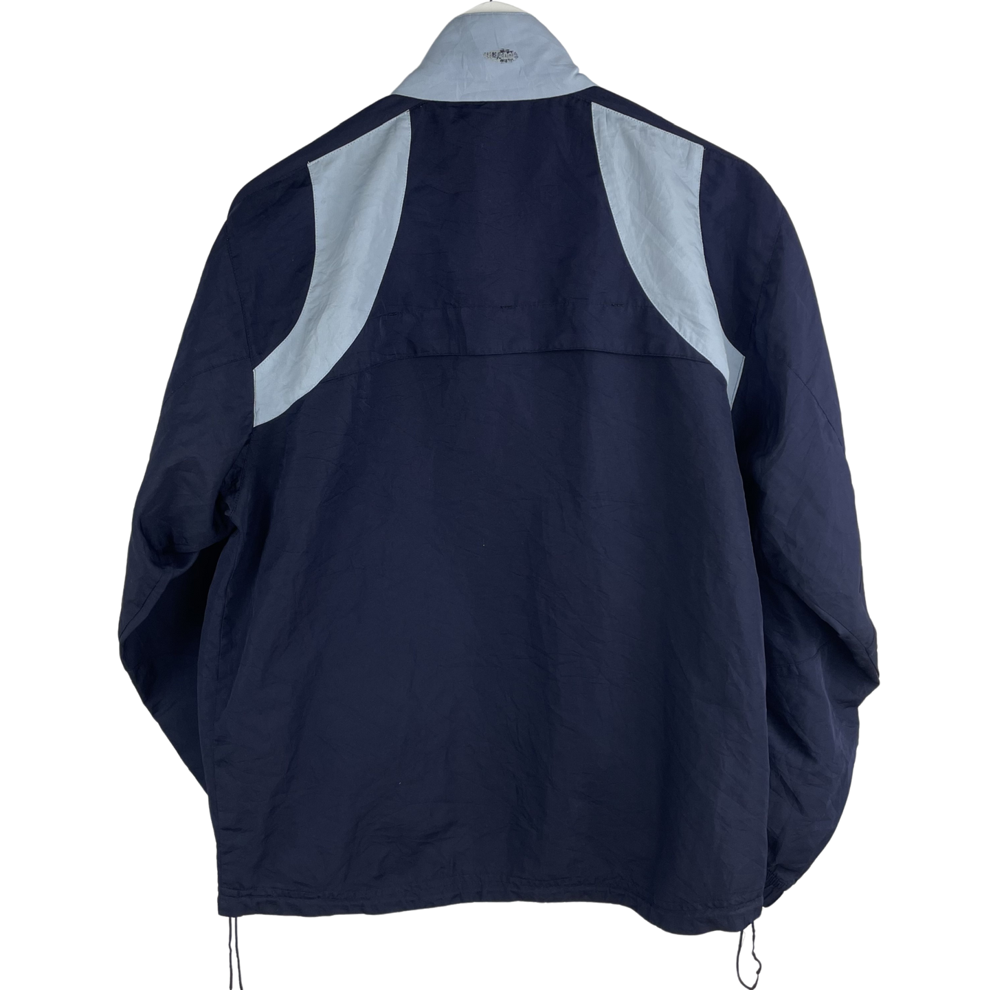 2000s Adidas Windbreaker Marine/Hellblau (M)