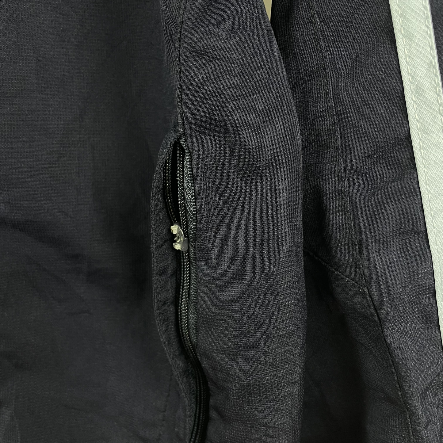 2000s Adidas Windbreaker Marine/Hellblau (M)