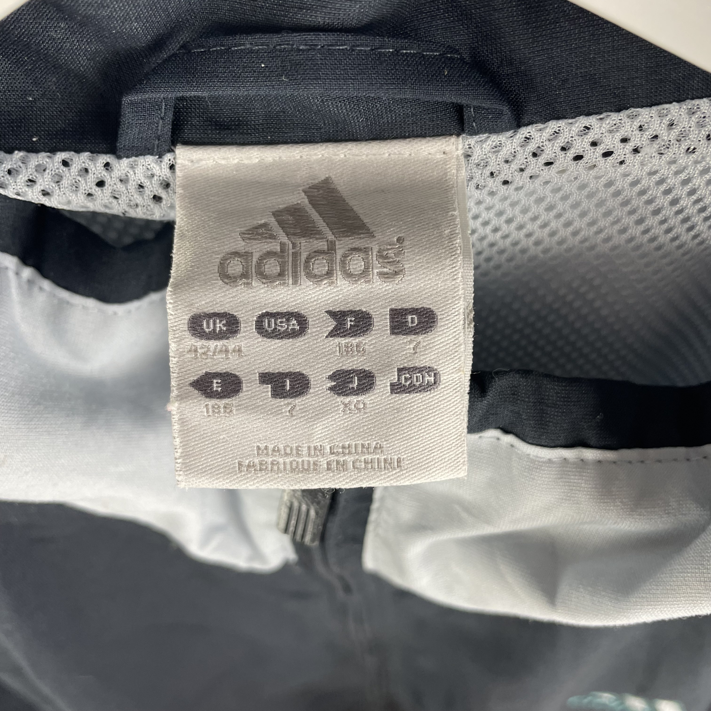 90s Adidas Windbreaker Blau (XL)