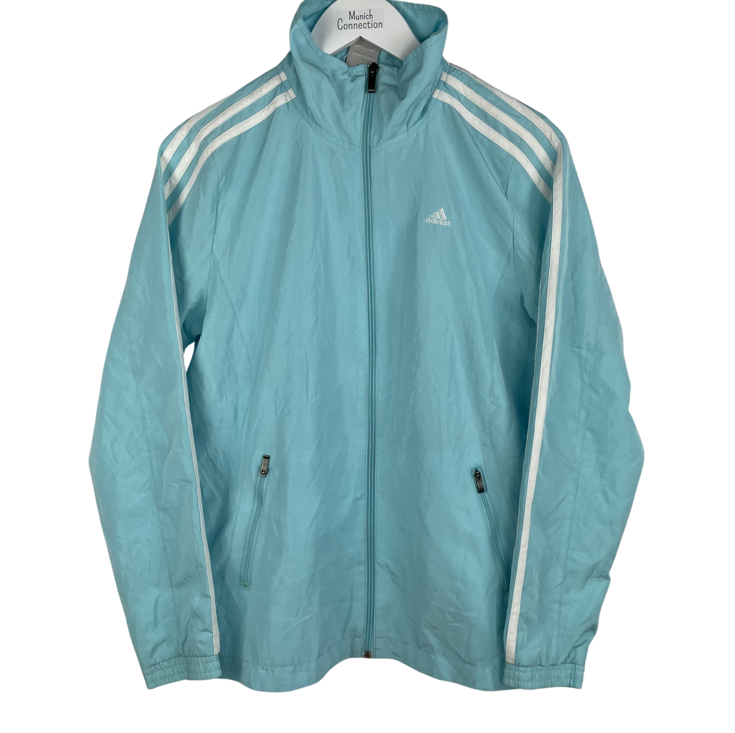 Adidas Windbreaker Türkis Weiß (S)