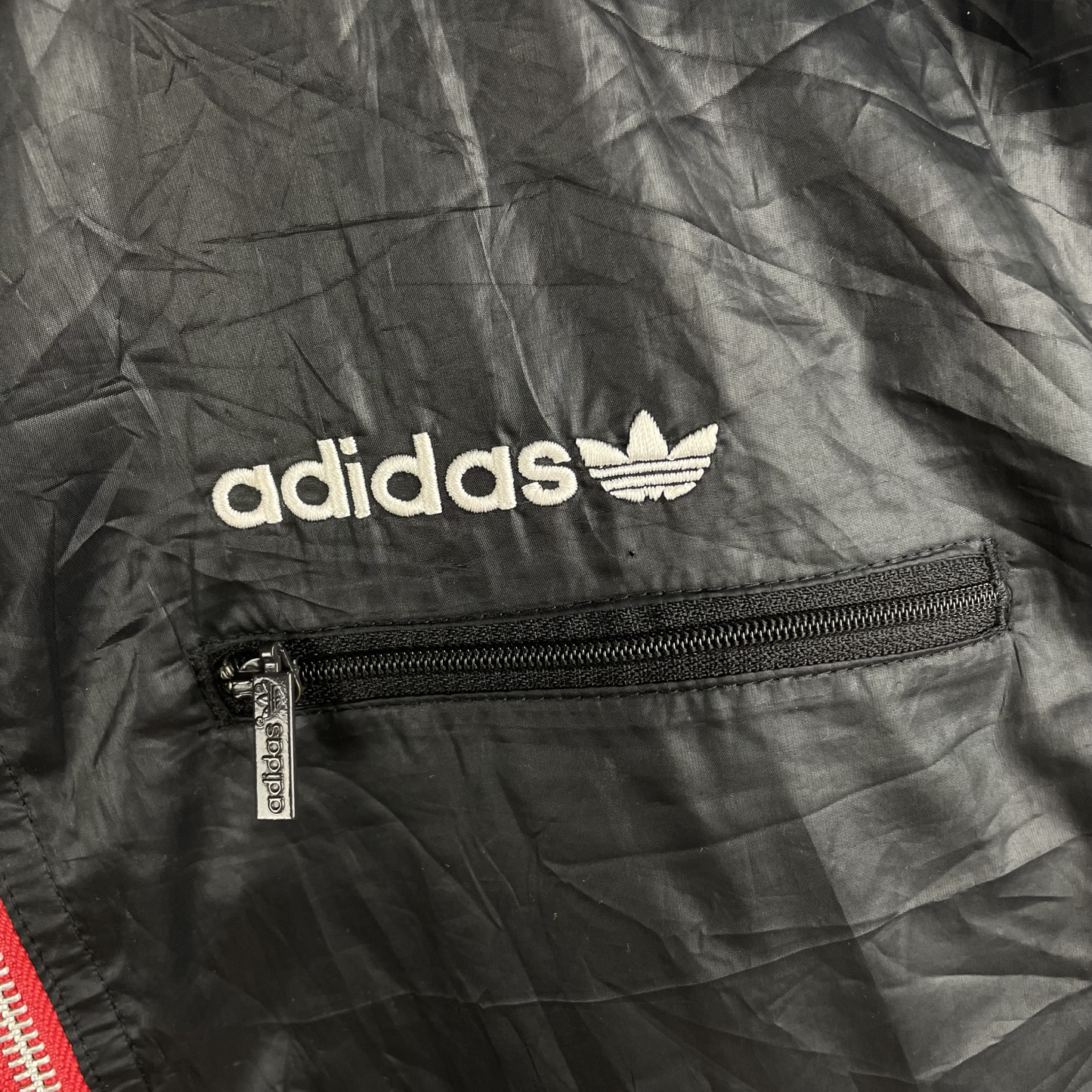 Adidas x Vespa Windbreaker Schwarz/Trikolore (S)