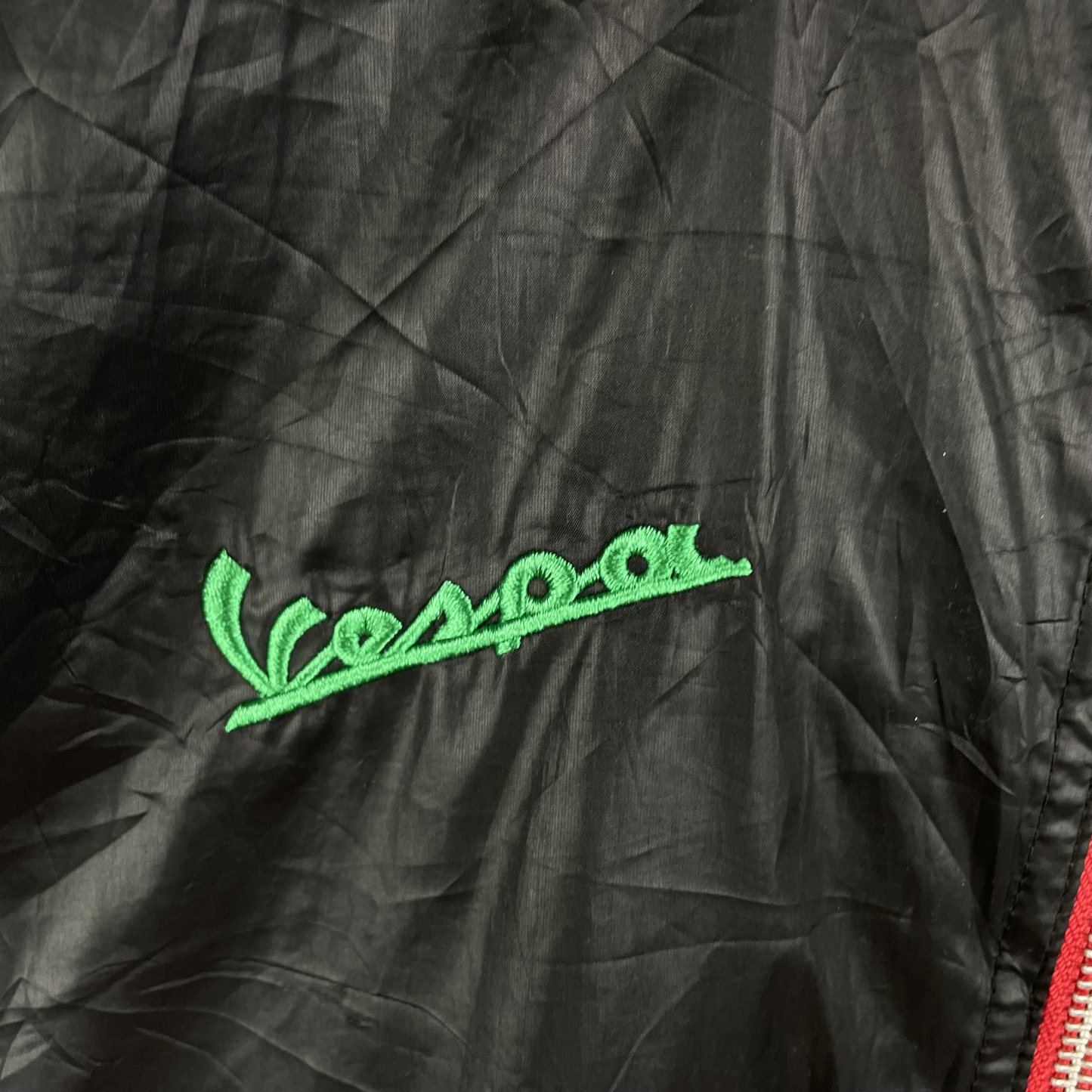 Adidas x Vespa Windbreaker Schwarz/Trikolore (S)