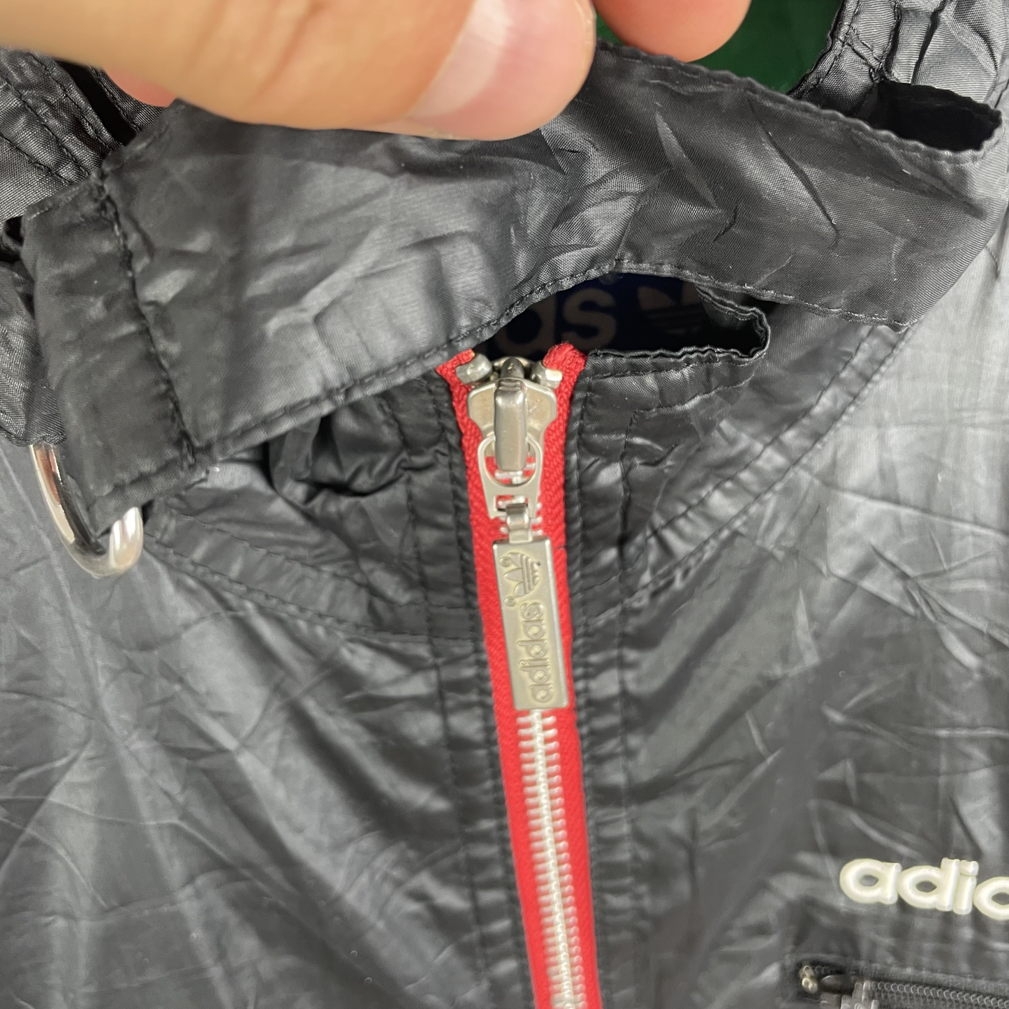 Adidas x Vespa Windbreaker Schwarz/Trikolore (S)