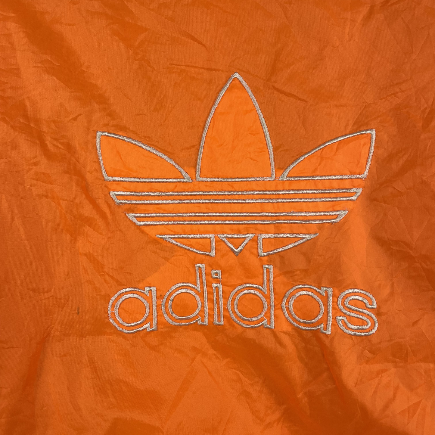 90s Adidas Equipment Windbreaker Orange (L)