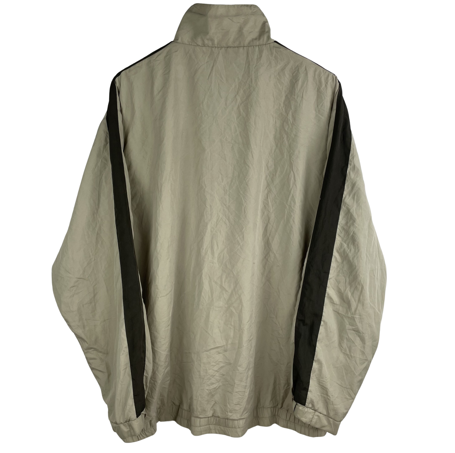 90s Fila Windbreaker Beige Schwarz (L)
