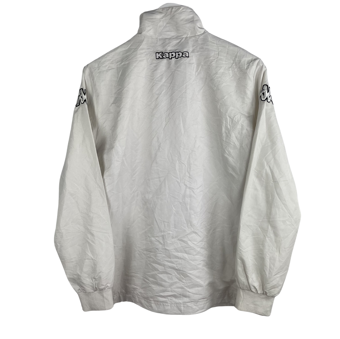 2000s Kappa Windbreaker Weiß Neogolf (L) (Damen gr.)