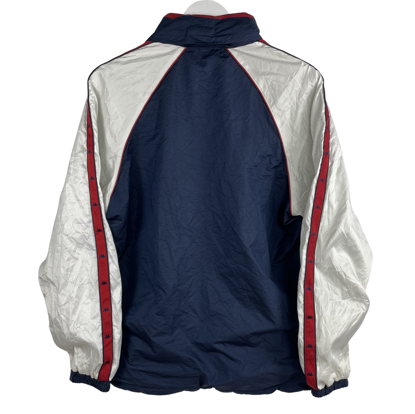 90s Kappa Windbreaker Blau Weiß Rot (M)