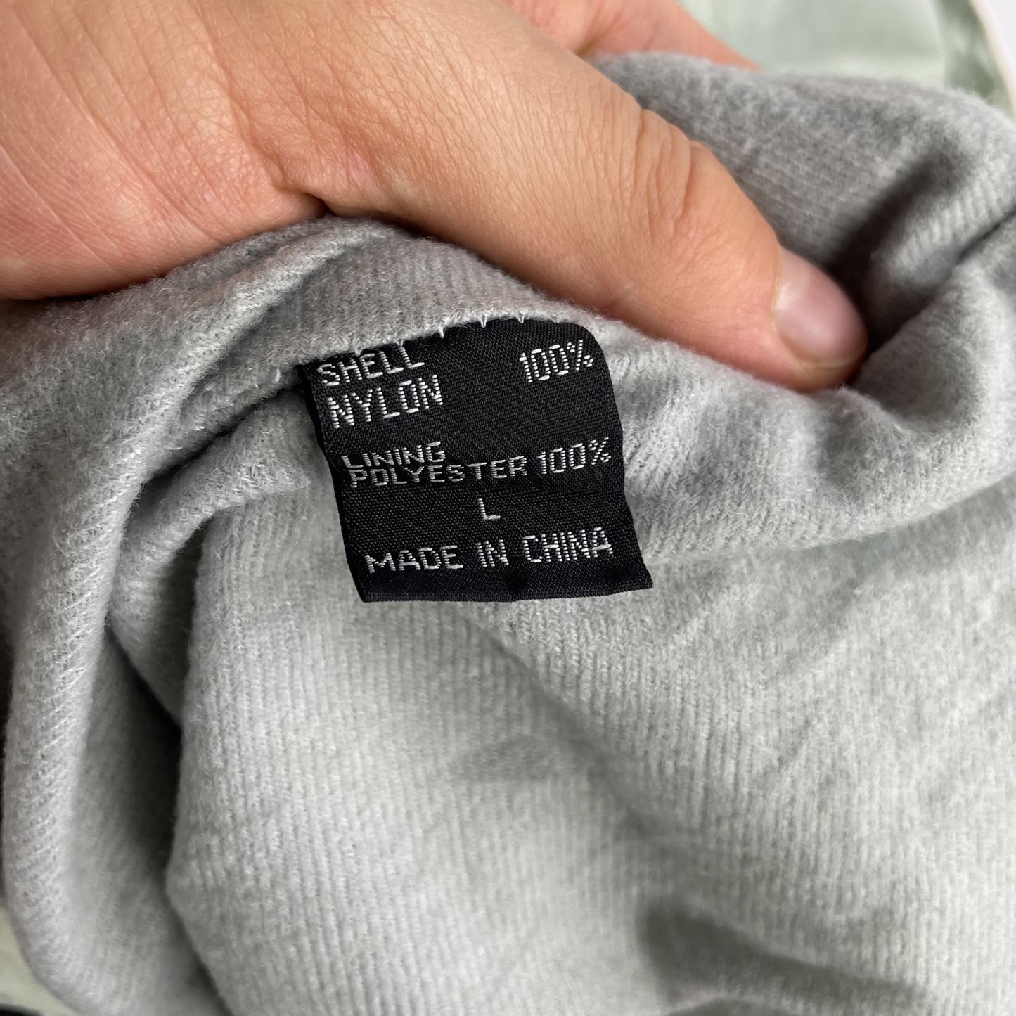 90s Kappa Taped Trainingsjacke Mint Schwarz (L)