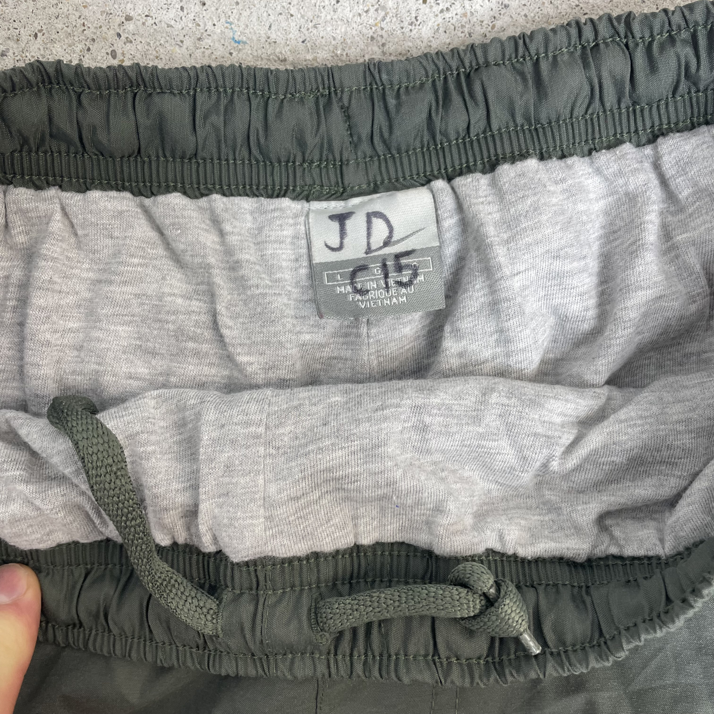 Nike Trainingshose Dunkelgrün (L)