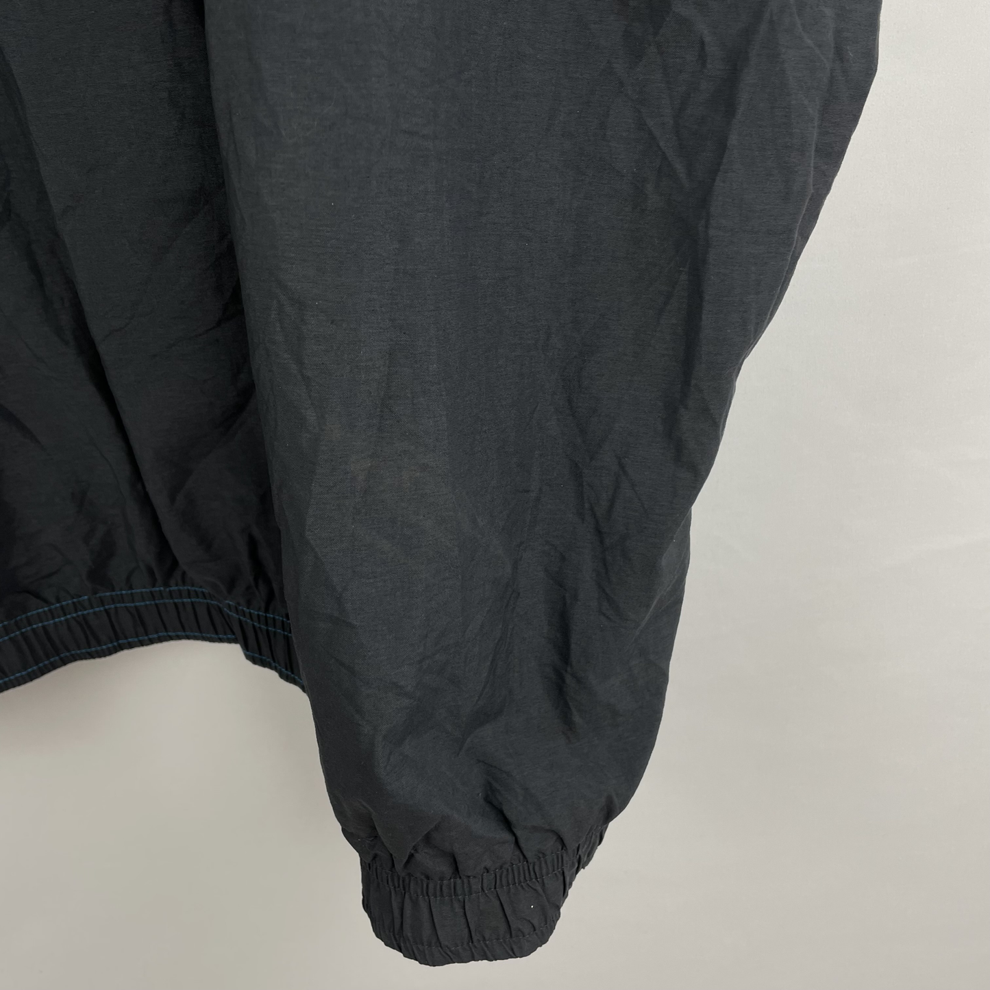 2000s Nike Windbreaker Blau/Schwarz/Weiß (L)