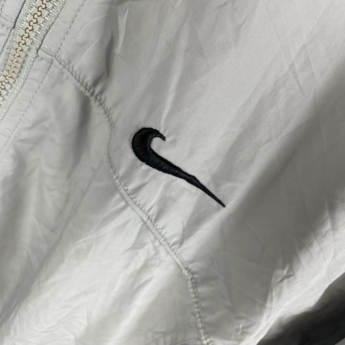 90s Nike Agassi Windbreaker Hellgrau (XL)
