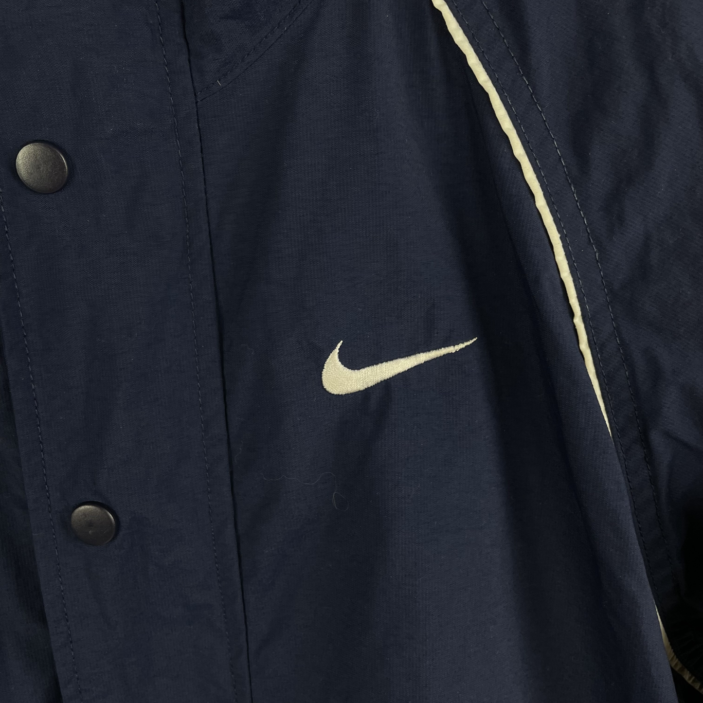 2000s Nike Outdoorjacke Navyblau (S)