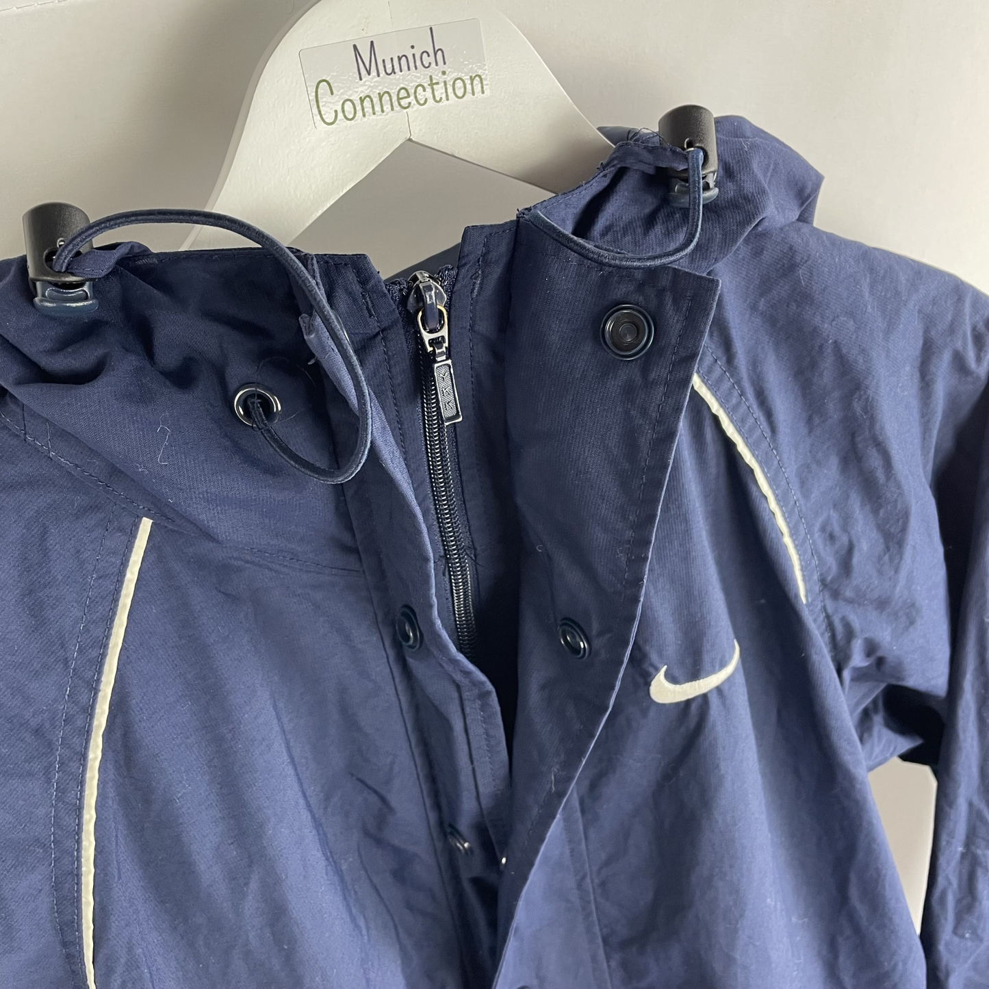 2000s Nike Outdoorjacke Navyblau (S)
