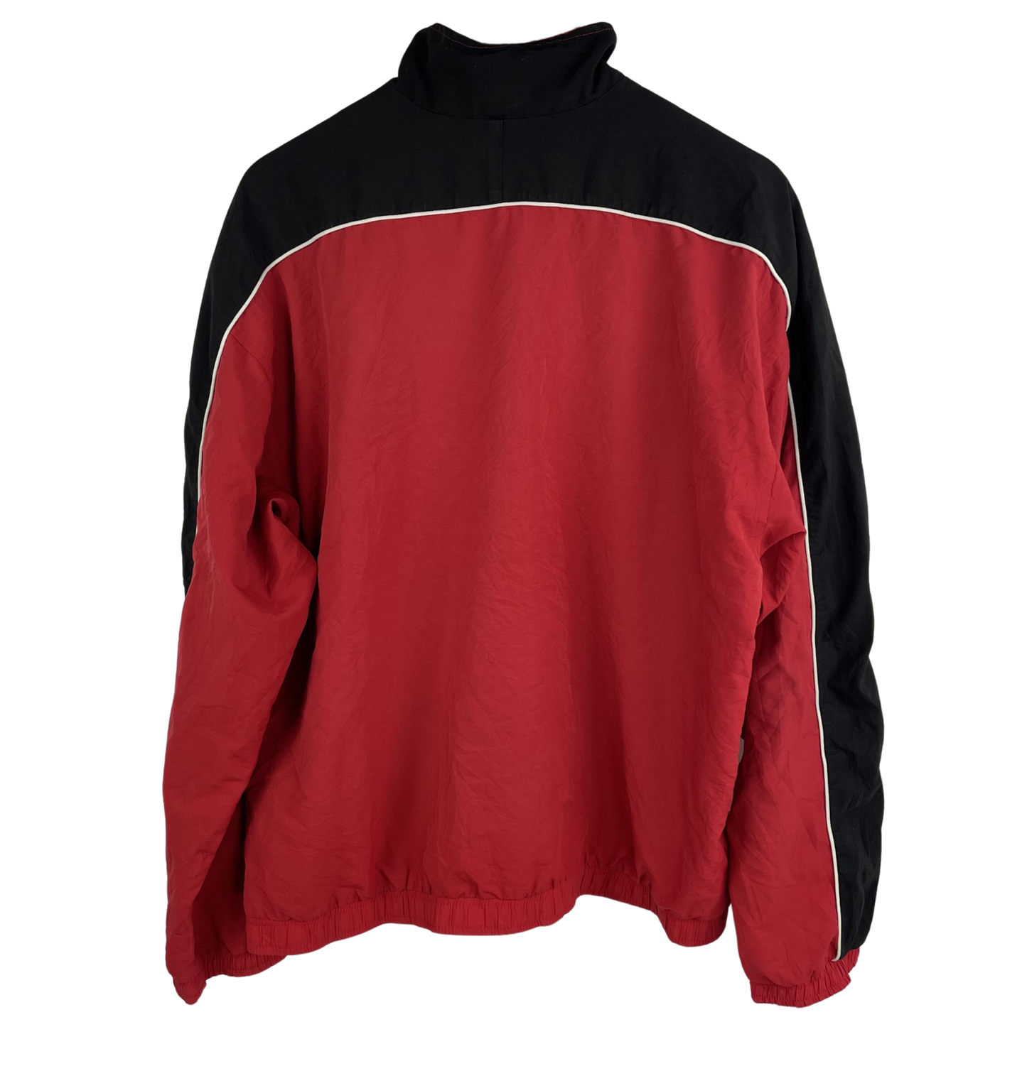 2000s Puma Windbreaker rot schwarz (L)