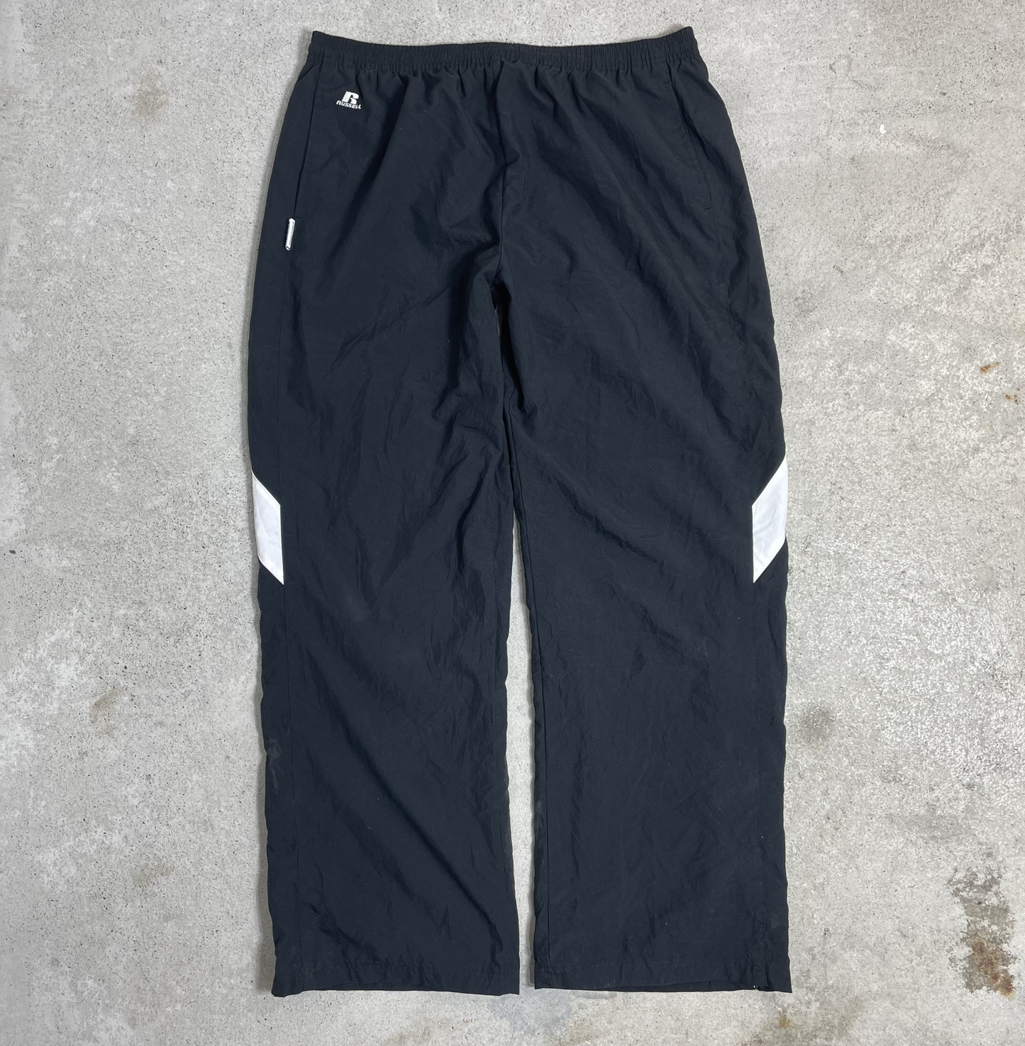 Russell Athletic Trainingshose Schwarz/Weiß (XXL)