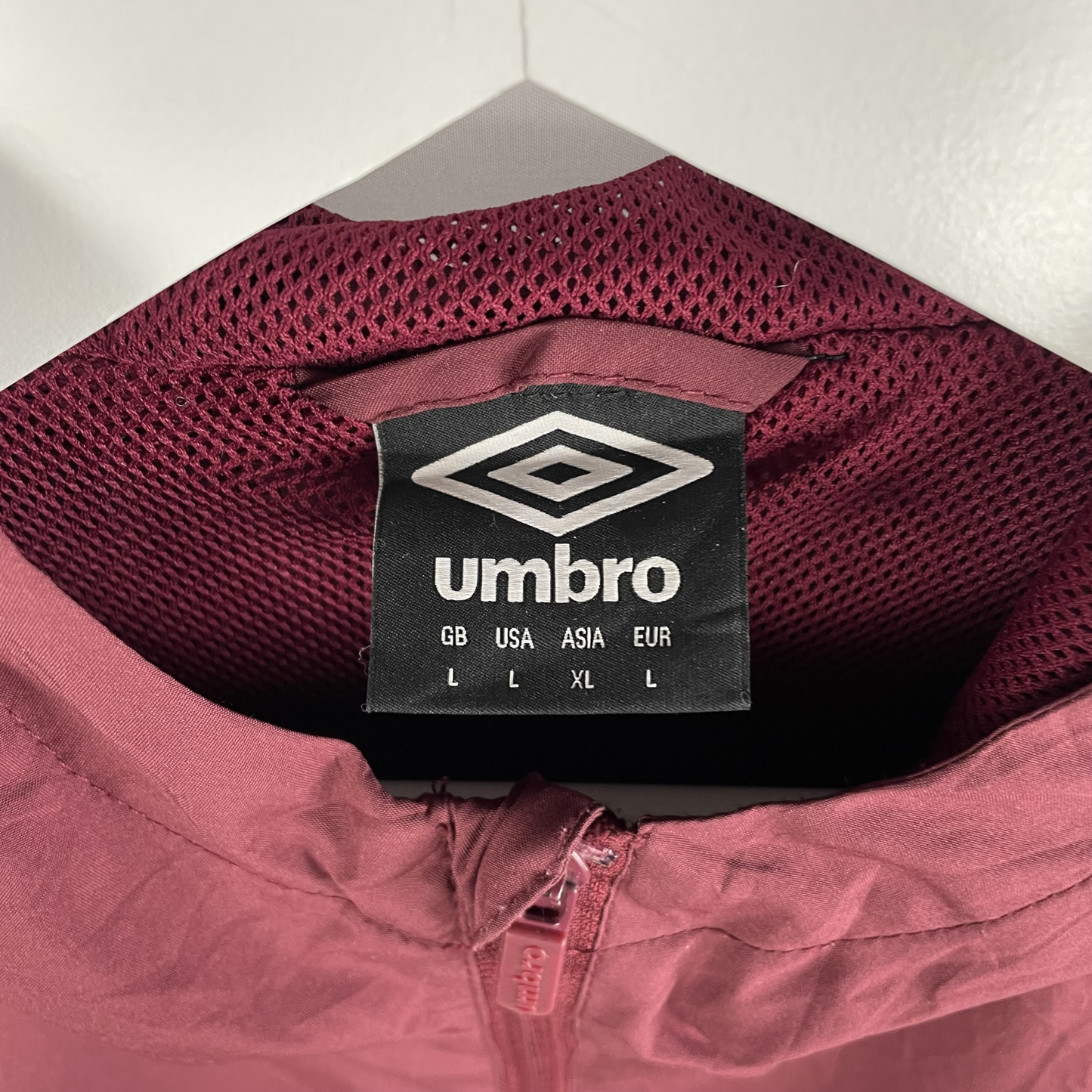 Umbro West Ham United Windbreaker Bordeaux (L)