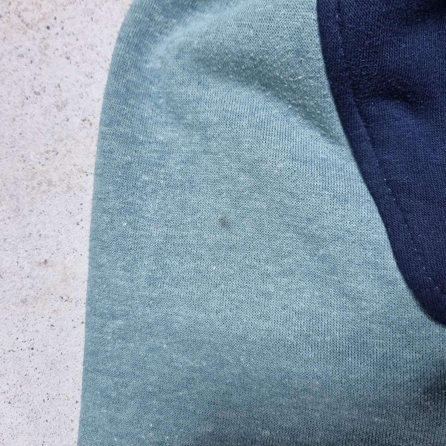 90s Nike Therma-Fit Colorblock Sweatshirt Grey Blue Navy (XL)