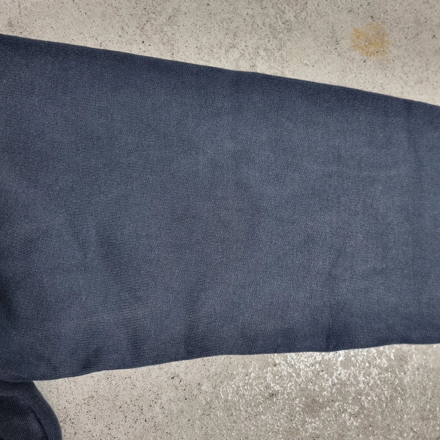 00s adidas Navy Crewneck Sweatshirt White Logo (M)