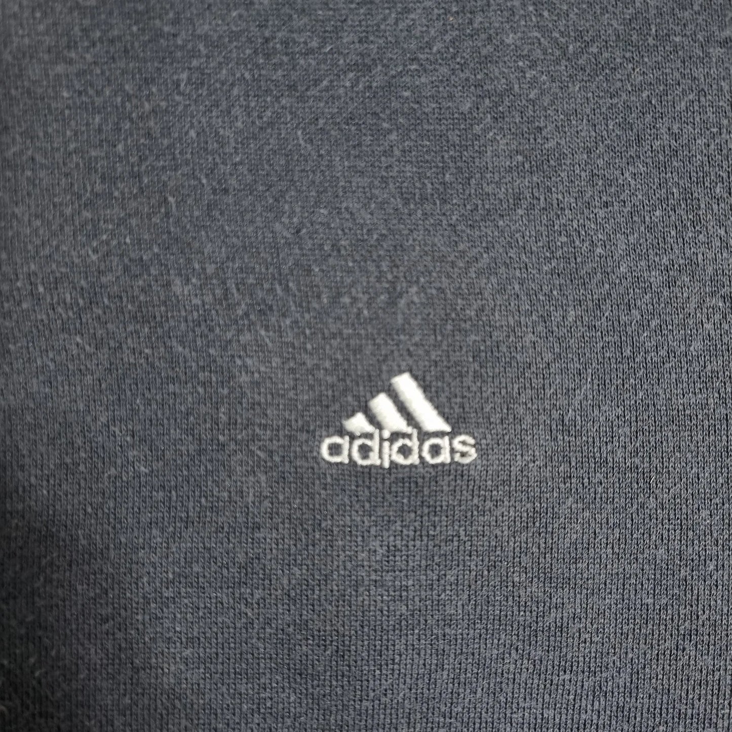 00s adidas Grey Two-Tone 3-Stripes Crewneck Sweatshirt (XL)