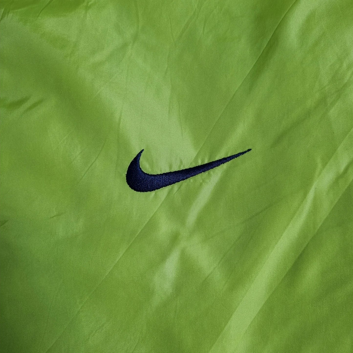 Nike Lime Green Puffer Jacket – Vintage 2000s Winter Coat