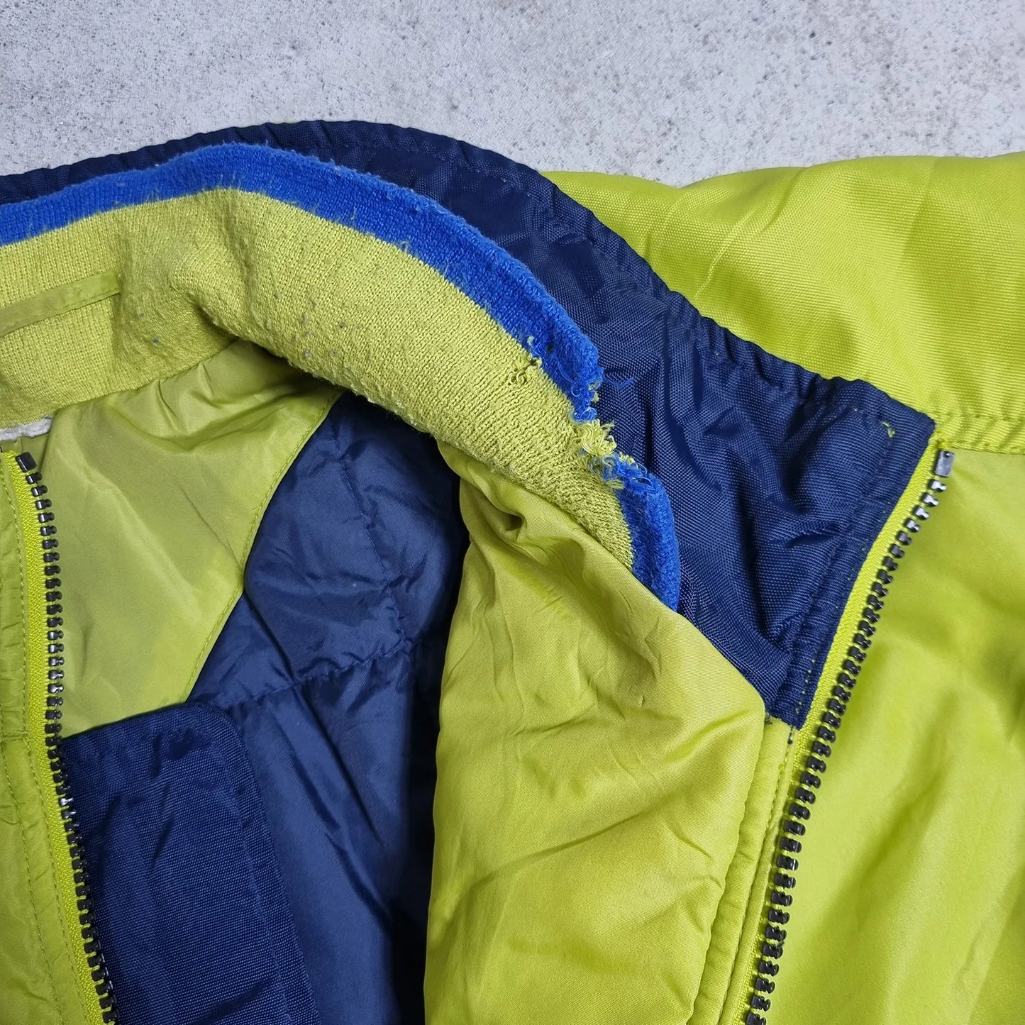 Nike Lime Green Puffer Jacket – Vintage 2000s Winter Coat