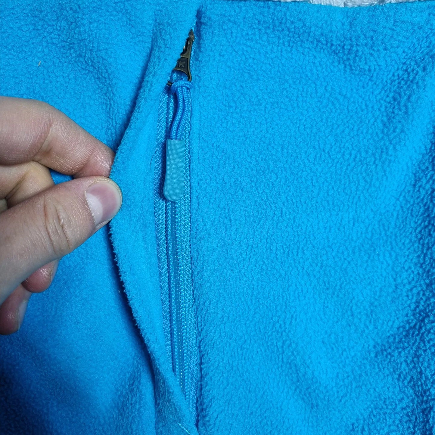 The North Face Denali 800 Fleece Jacket Men’s Sky Blue / Light Grey (L)