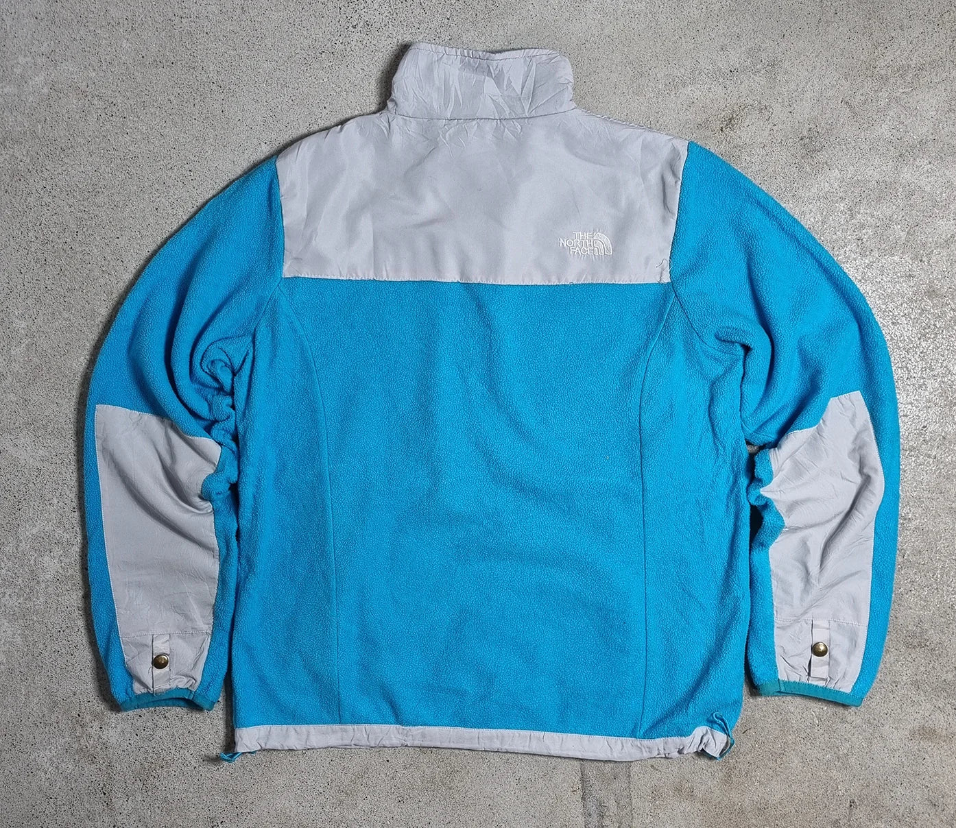 The North Face Denali 800 Fleece Jacket Men’s Sky Blue / Light Grey (L)