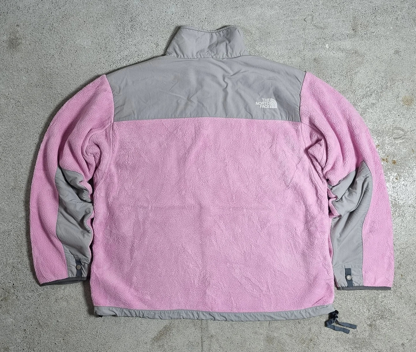 The North Face Denali Fleece Jacket Women’s Pink & Grey (XL)