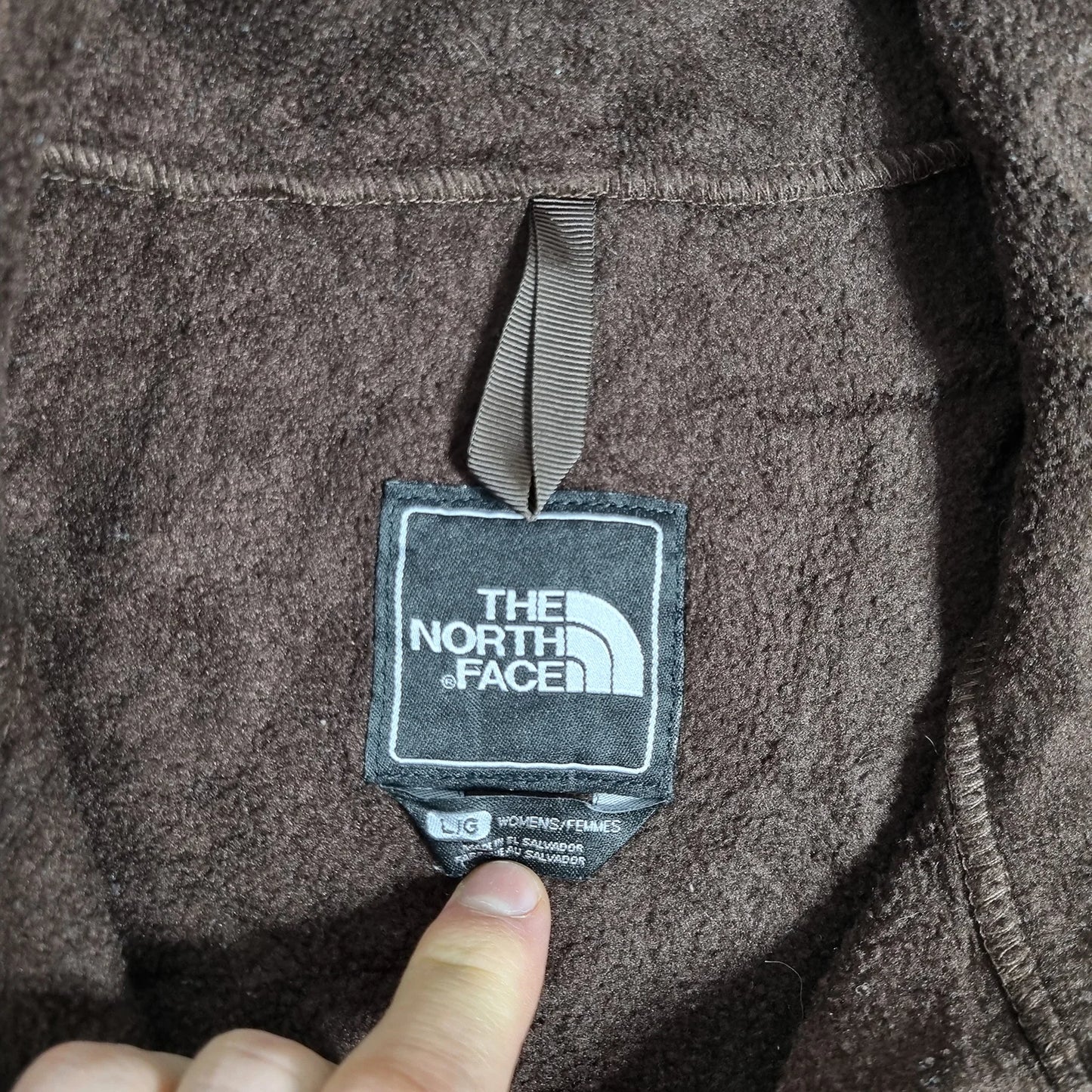 The North Face Denali Fleece Jacket Women’s Brown (L)