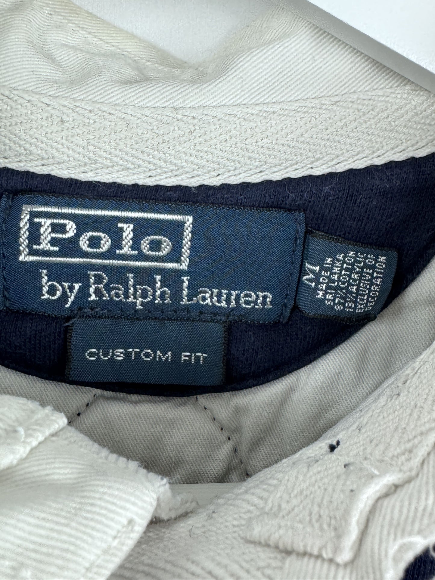 Ralph Lauren Langarmpolo Dunkelblau (M)