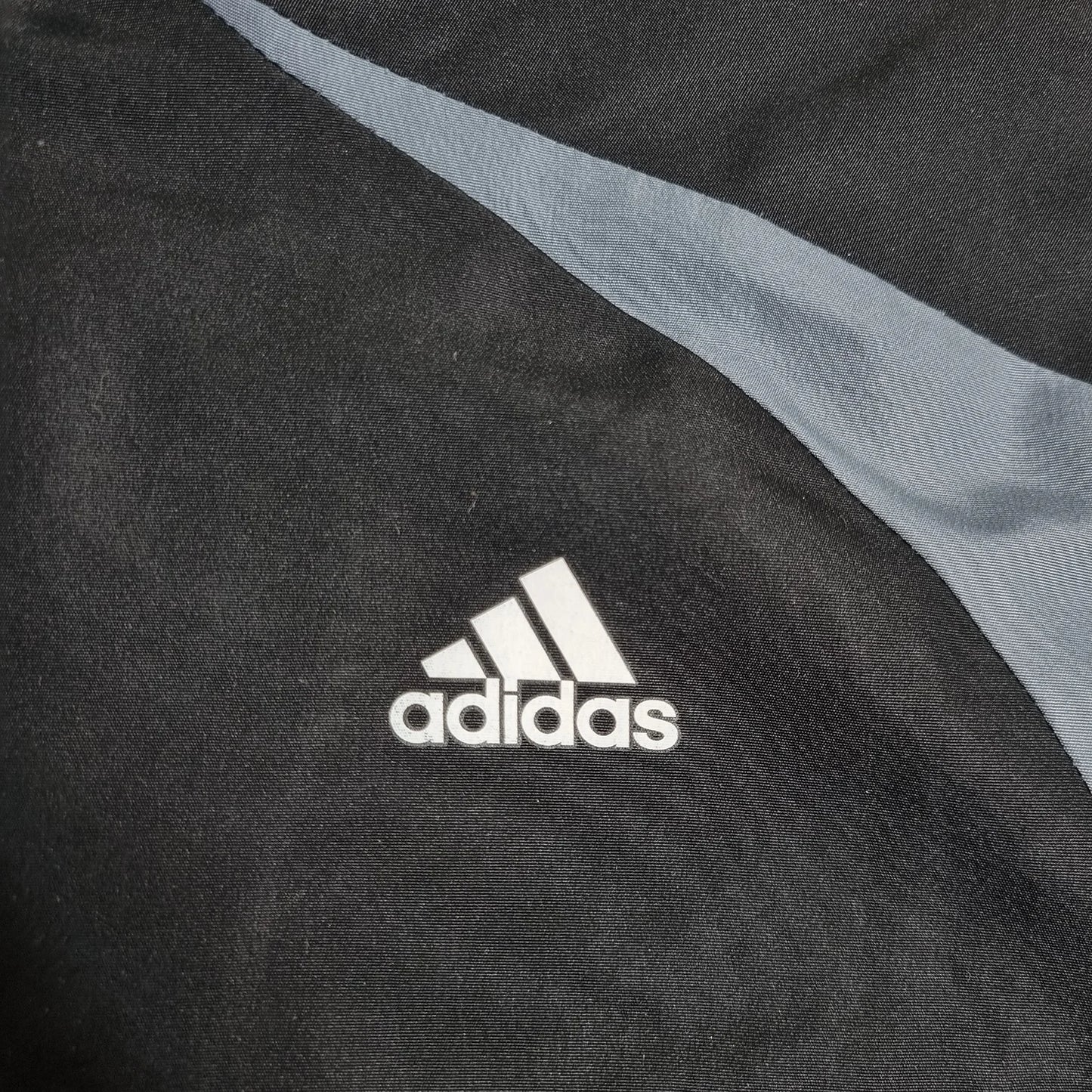 Adidas 3-Stripes Black Grey Track Jacket – Vintage 2000s Sportswear