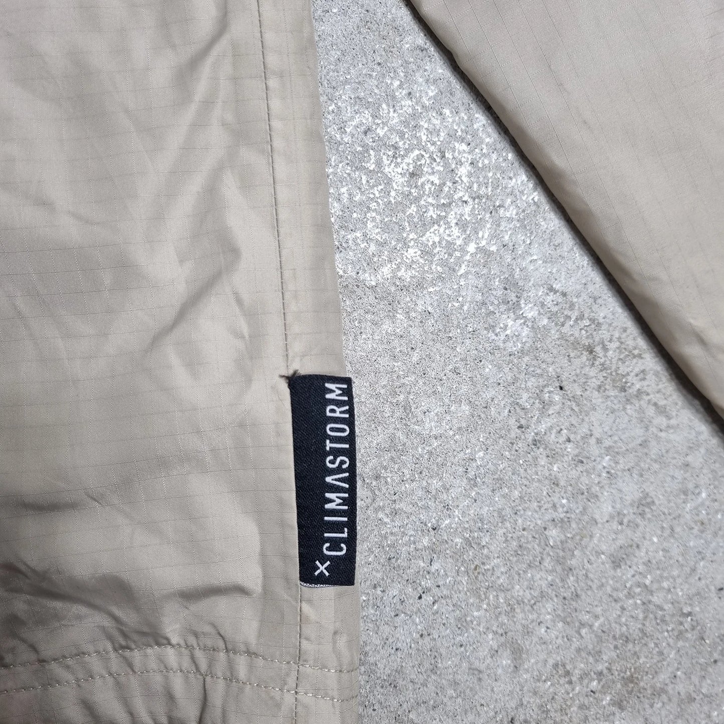 Adidas Ajax Amsterdam Windbreaker Beige – Climastorm 3-Stripes Jacket 2XL