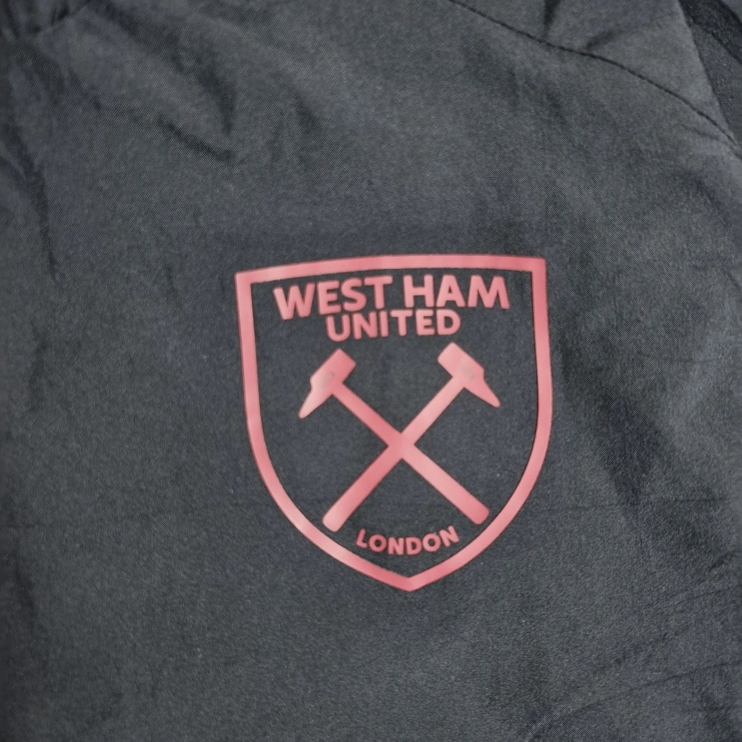 Umbro West Ham United Windbreaker Jacket – Official Teamwear 3XL Grey/Burgundy