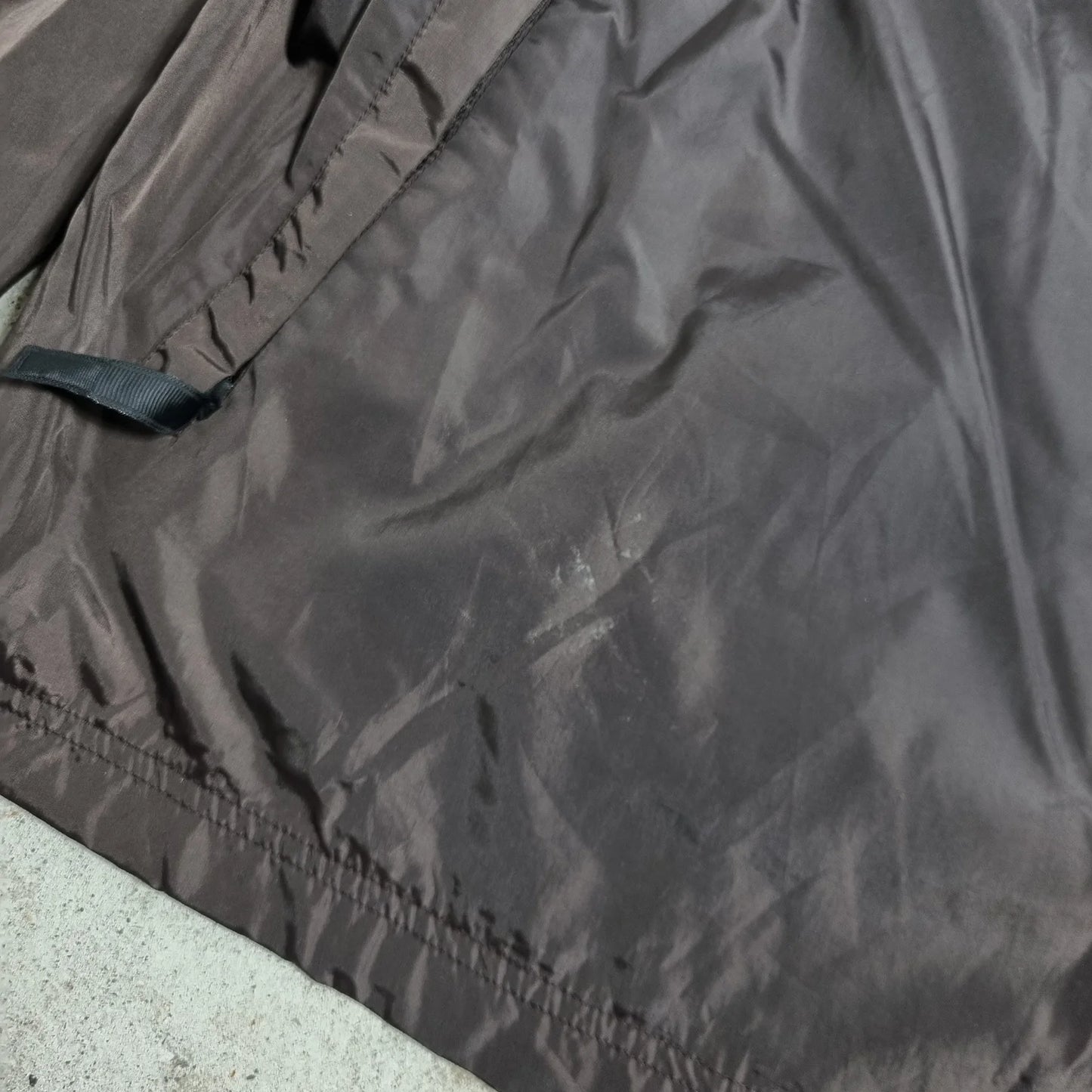 Nike Windbreaker Vintage 2000s – Brown Nylon Jacket 2XL Made in Thailand