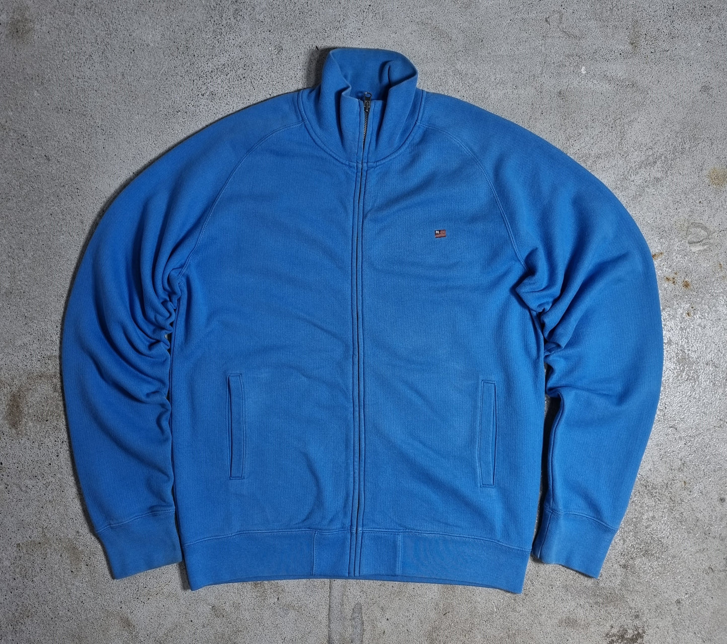 90s/00s Polo Jeans Co. Ralph Lauren Zip Jacket Royal Blue (L)