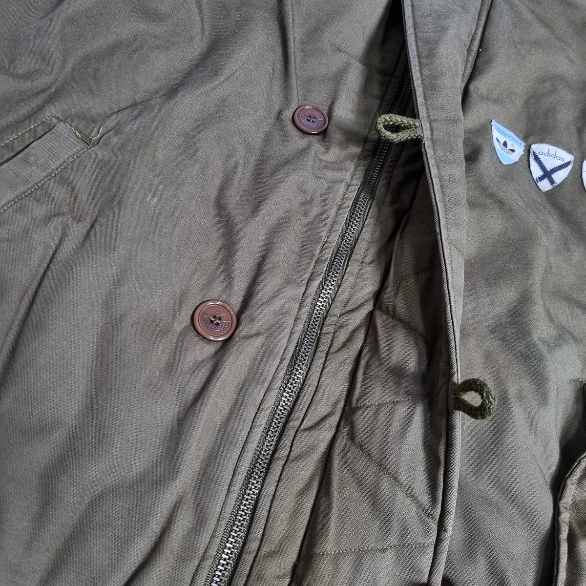 adidas Originals SAMPLE Utility Bomber Jacket Military Olive (50)