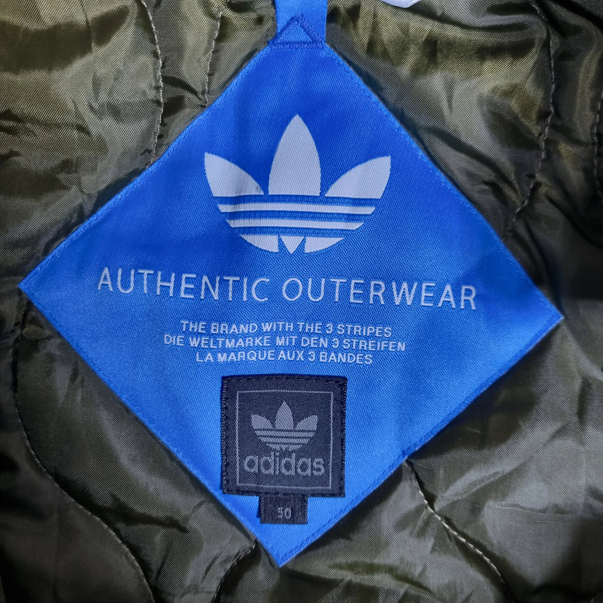 adidas Originals SAMPLE Utility Bomber Jacket Military Olive (50)